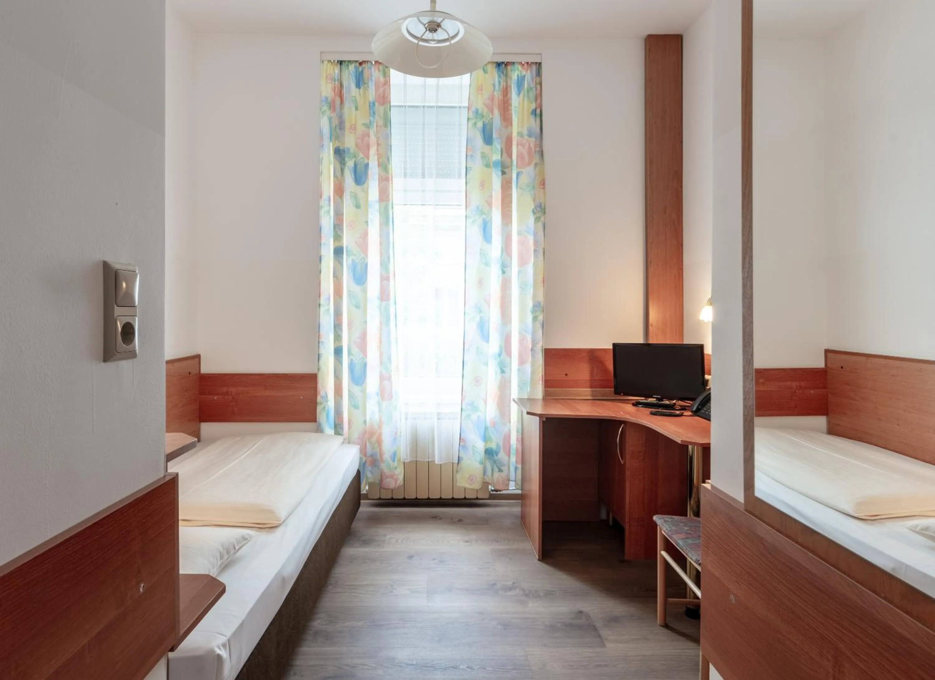 Bed in Hotel Admiral