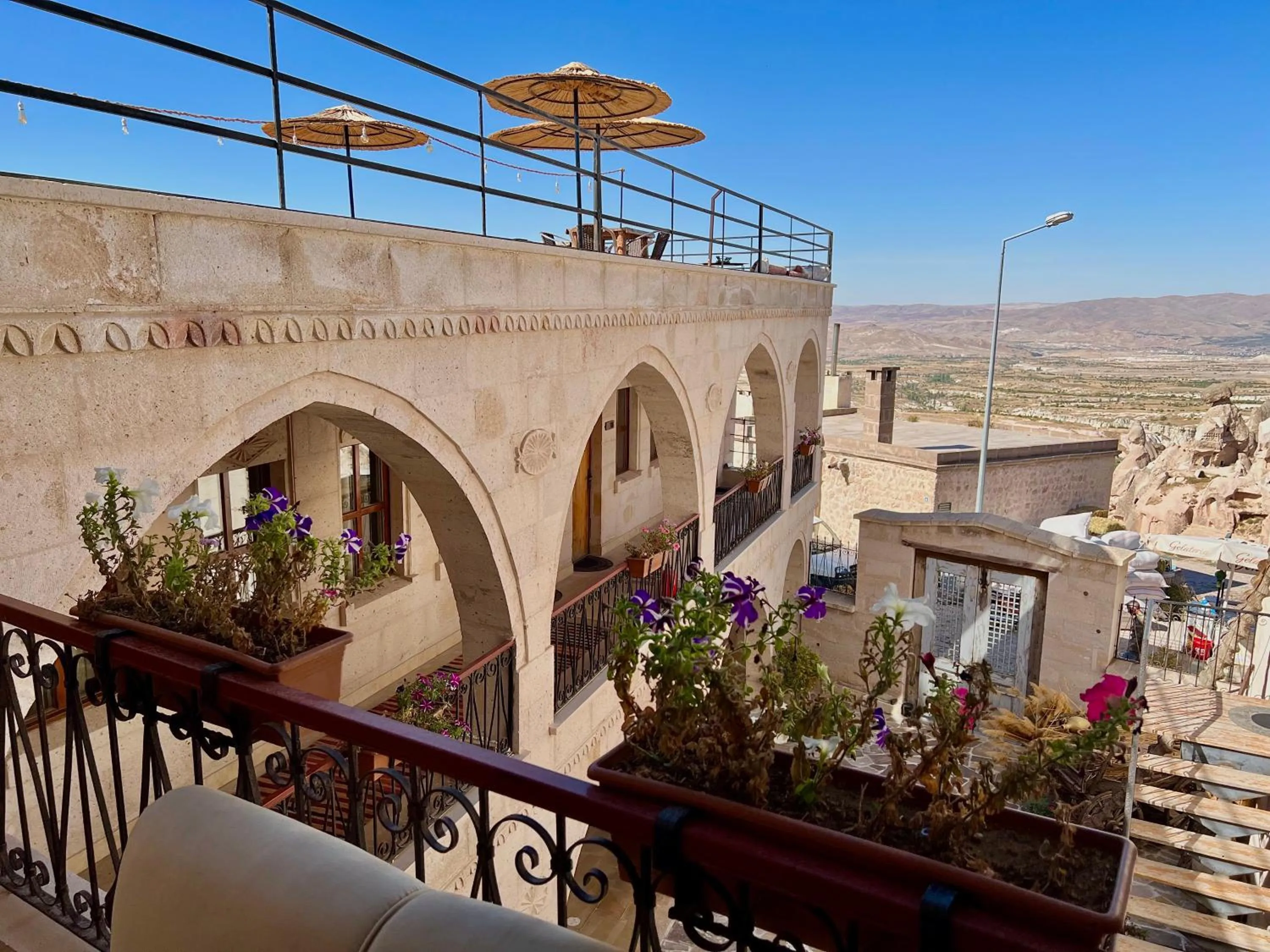 Balcony/Terrace in Duven Hotel Cappadocia