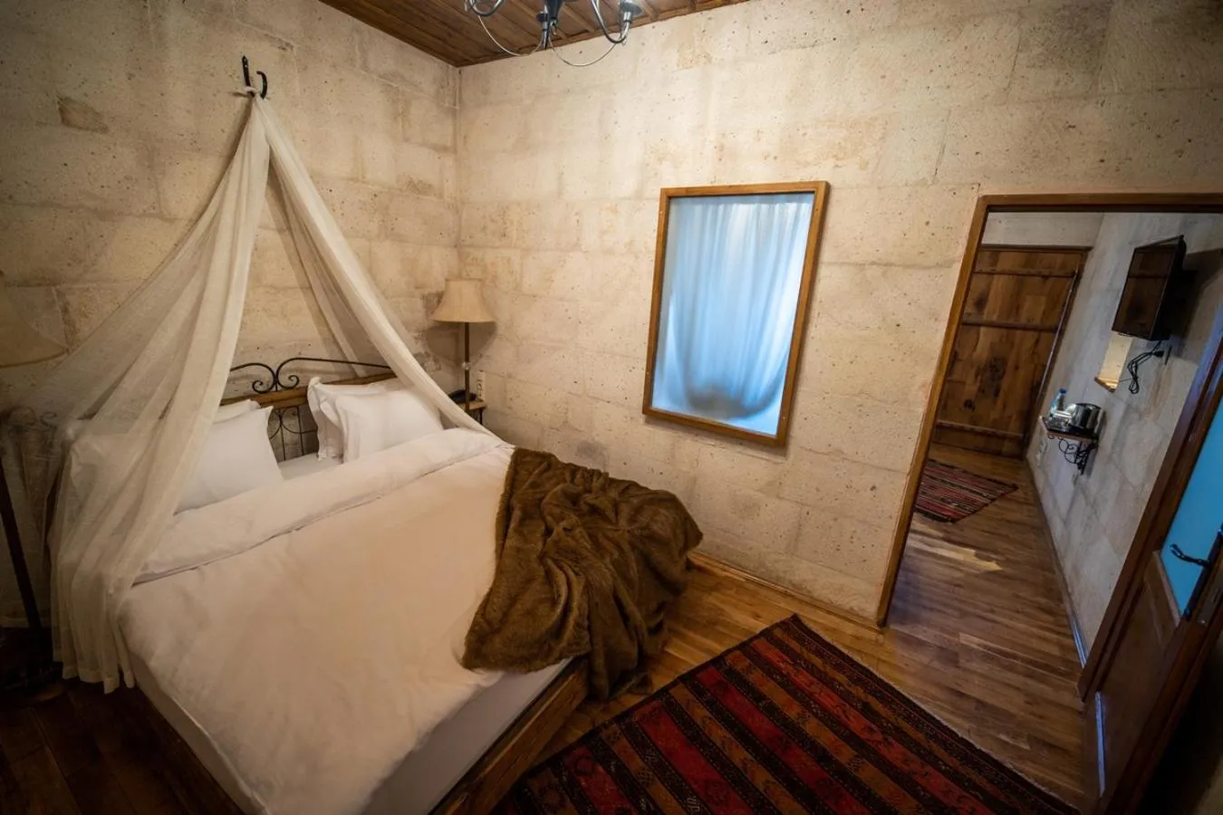 Bed in Duven Hotel Cappadocia