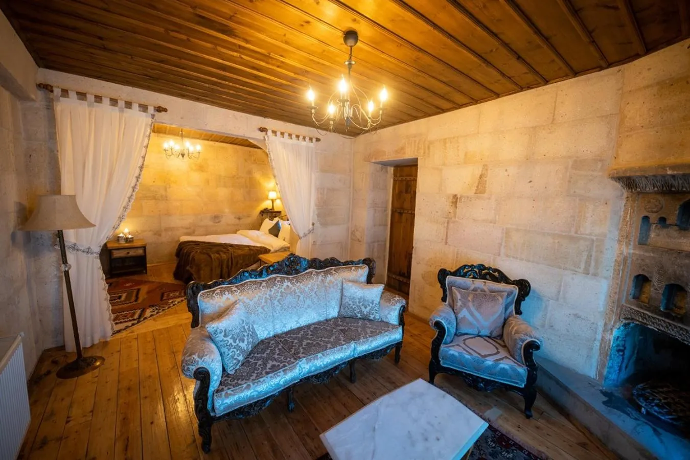Bed in Duven Hotel Cappadocia