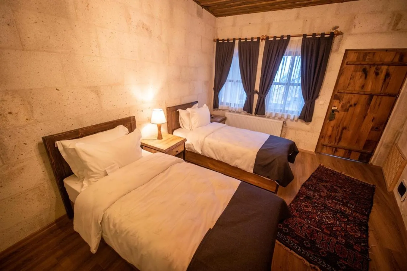 Bed in Duven Hotel Cappadocia