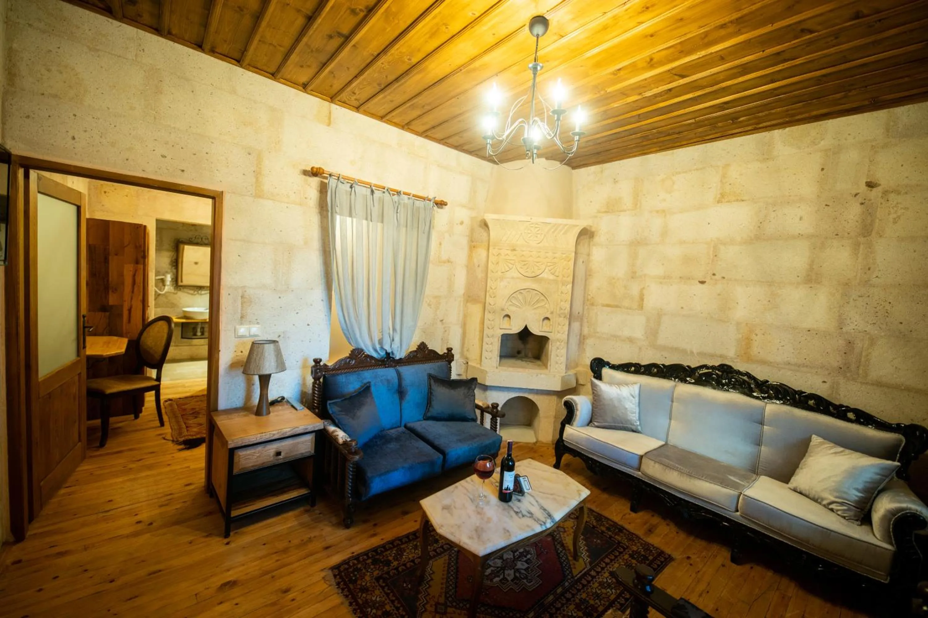 Living room in Duven Hotel Cappadocia