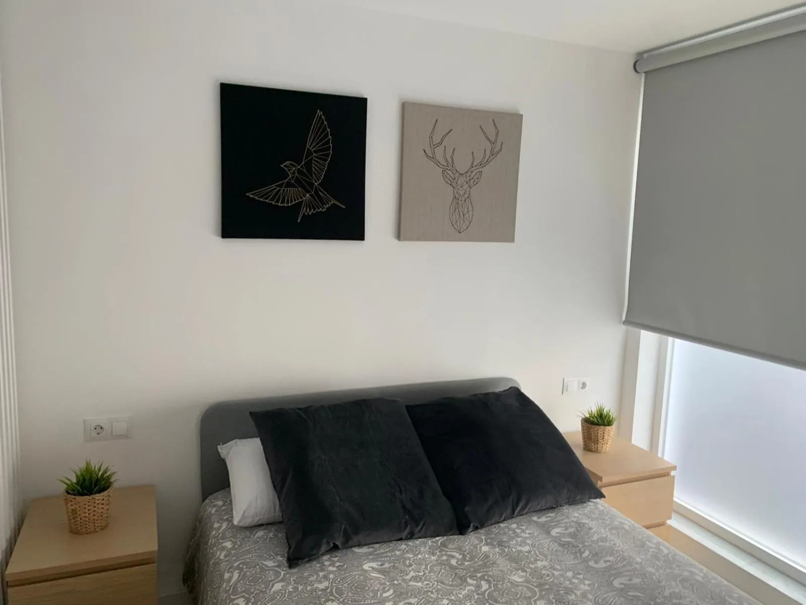 Bed in Hostal Acemar