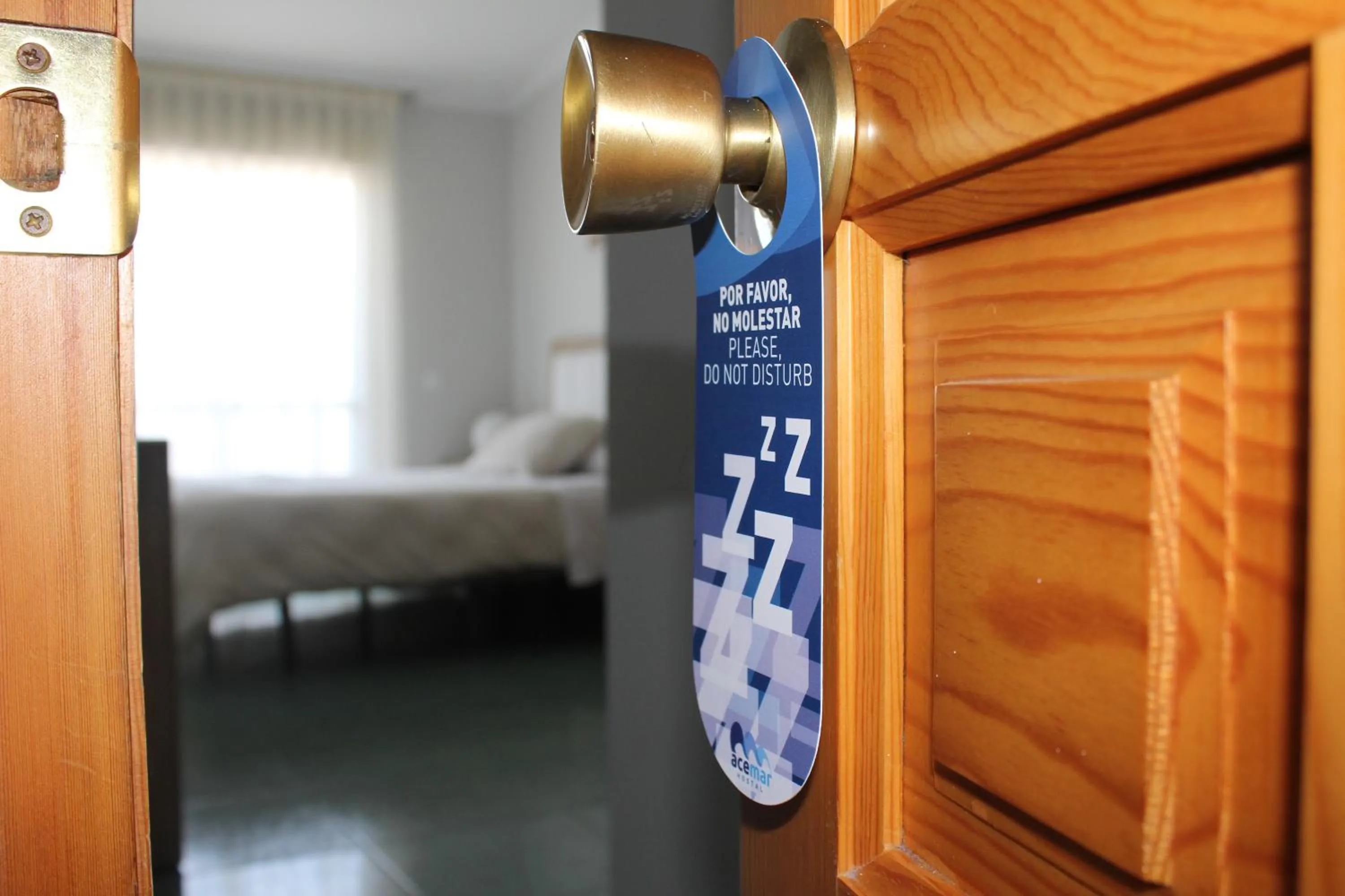 Bed in Hostal Acemar