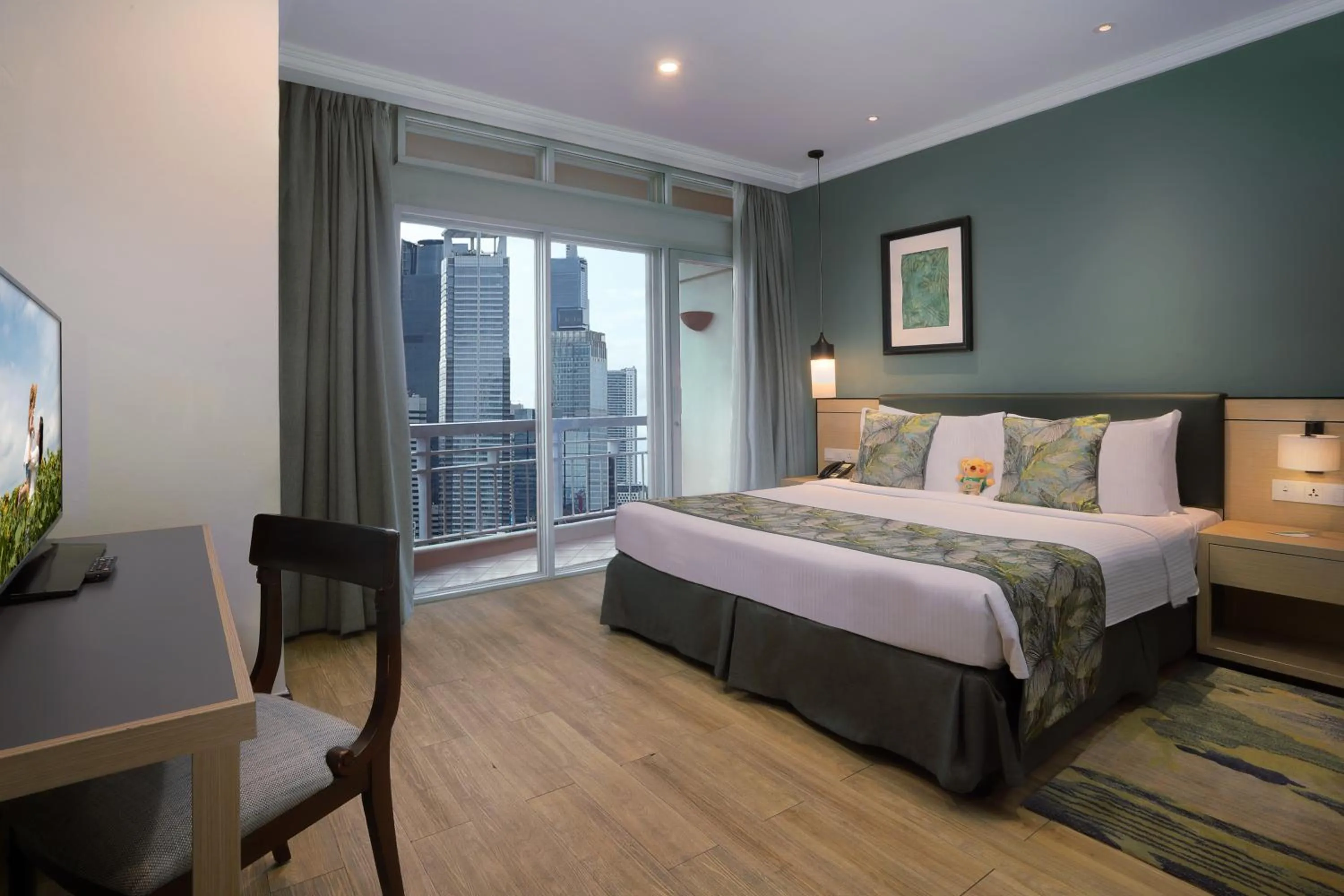 Bedroom, Bed in Somerset Grand Citra Jakarta