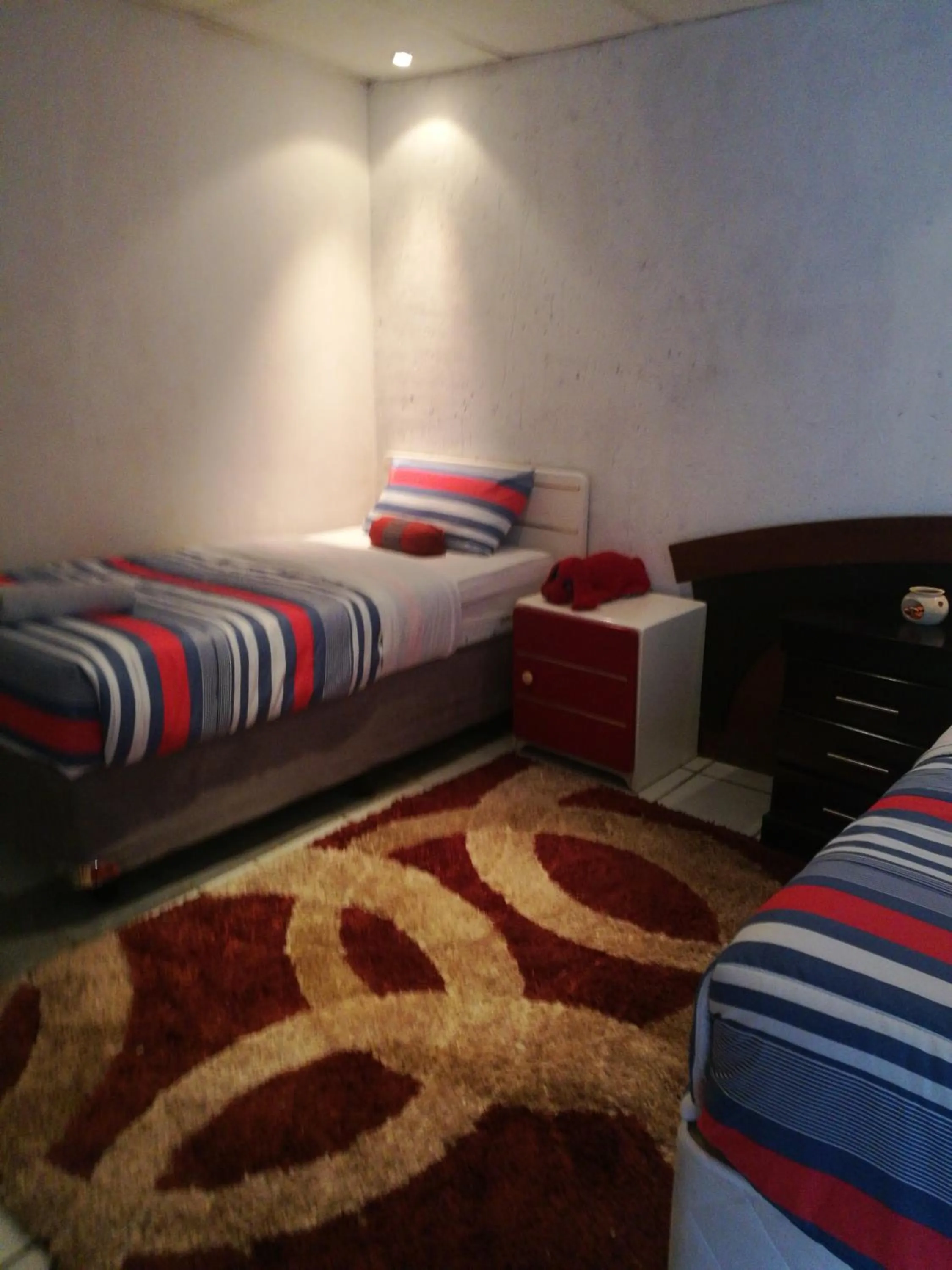 Bed in Naisar Sparkling Apartment