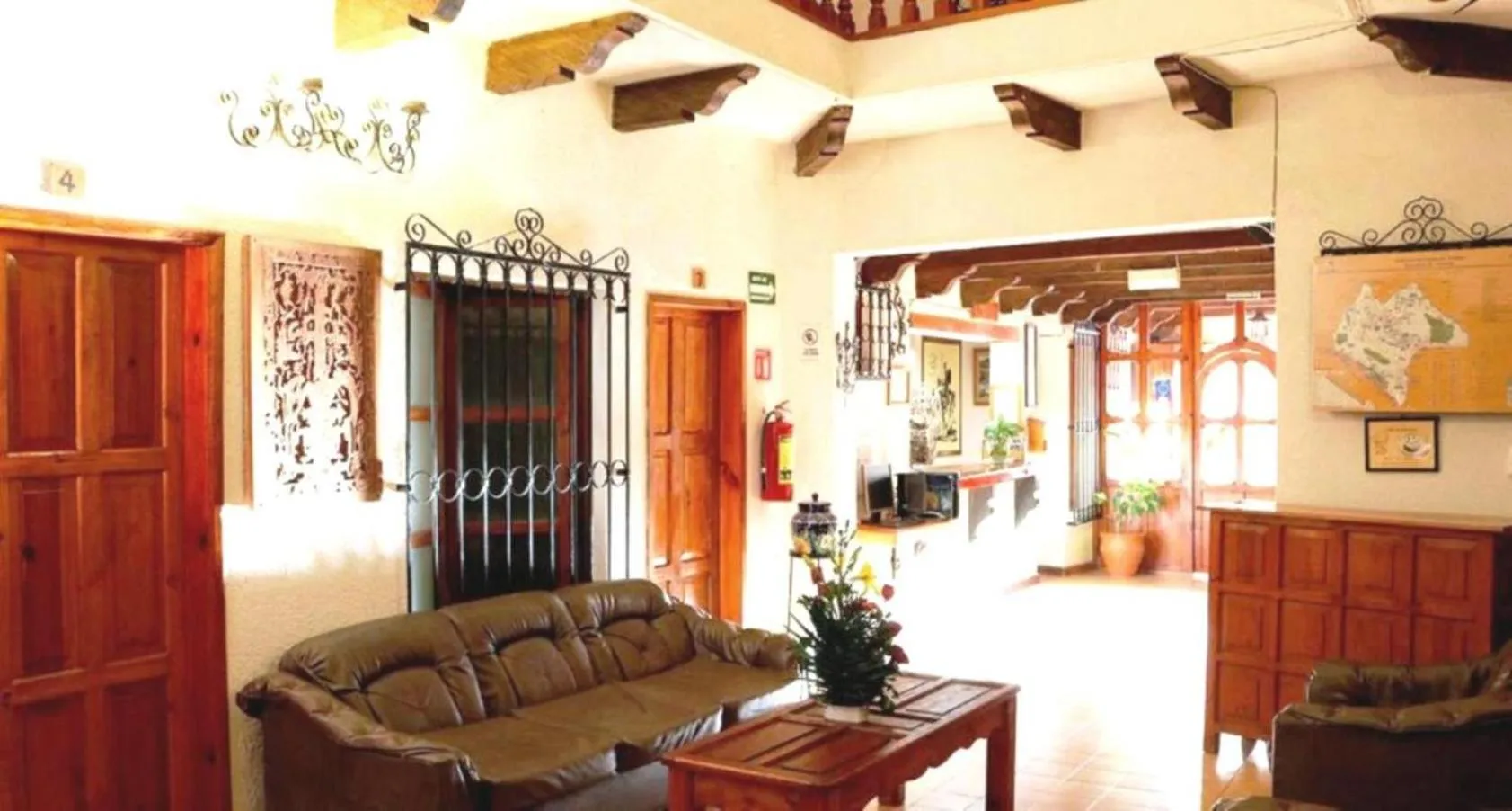 Living room in Hotel Don Quijote