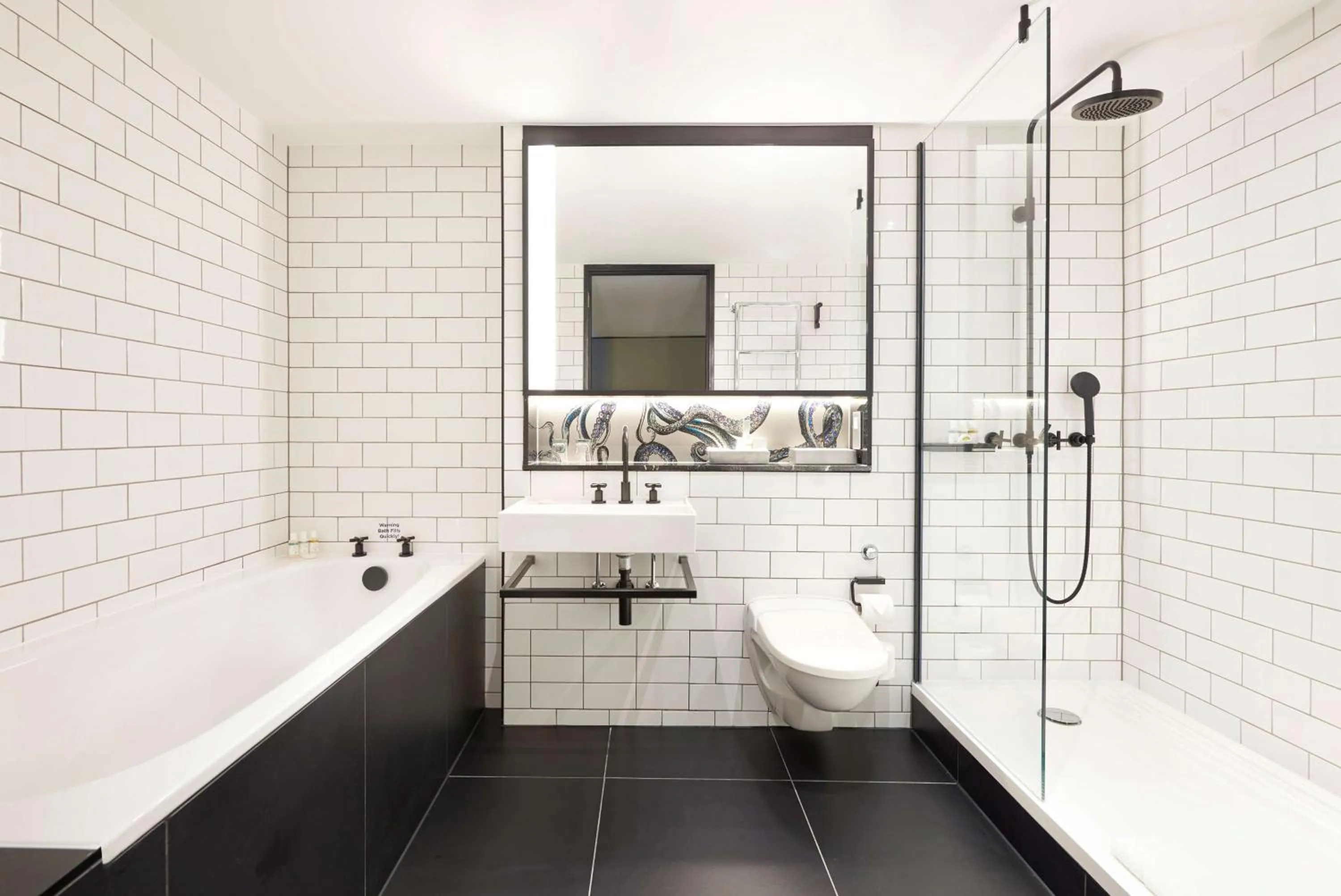Bathroom in Andaz London Liverpool Street, By Hyatt