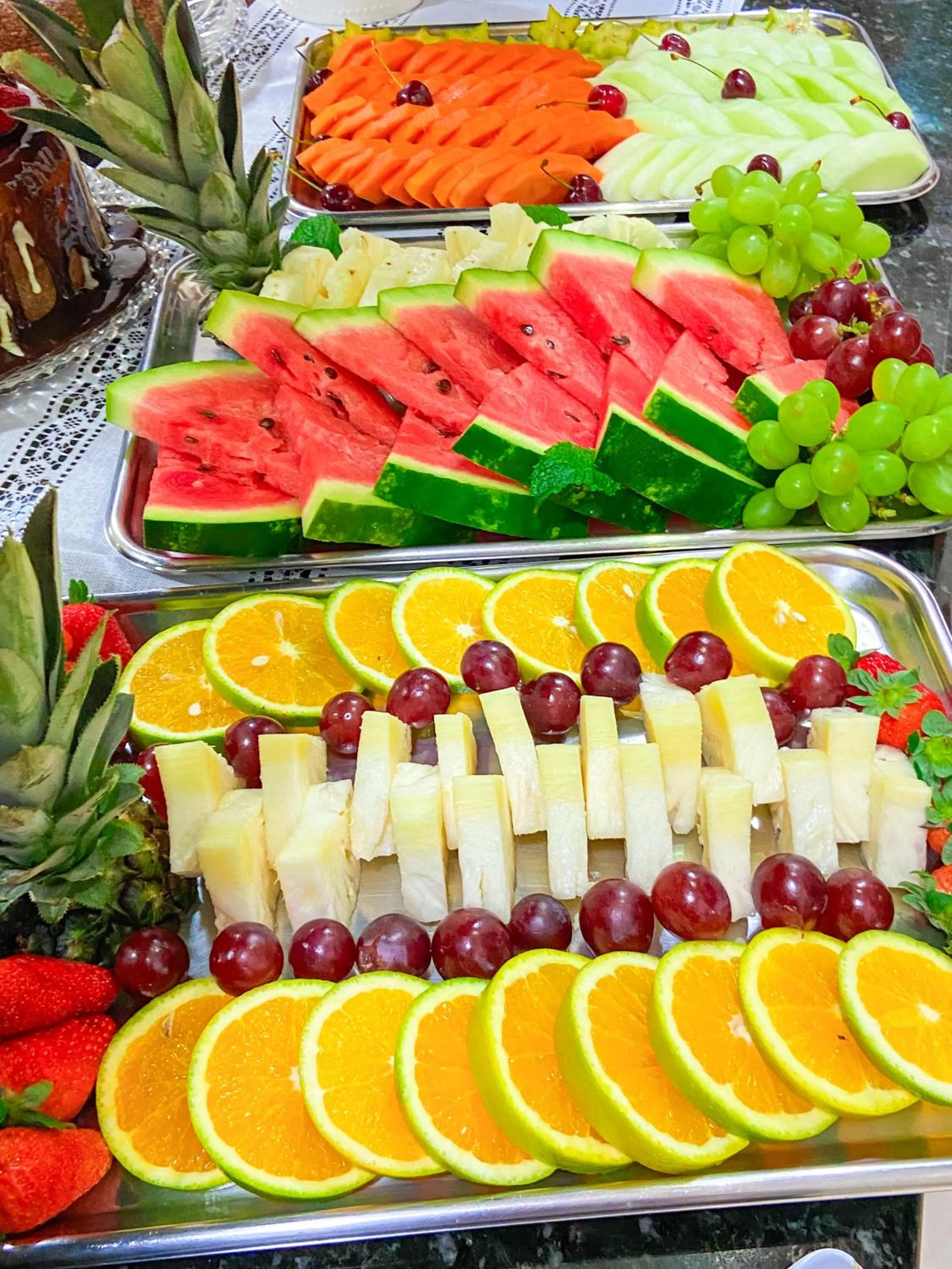 Breakfast in Bombinhas Praia Apart Hotel - unidade rua Bem Te Vi