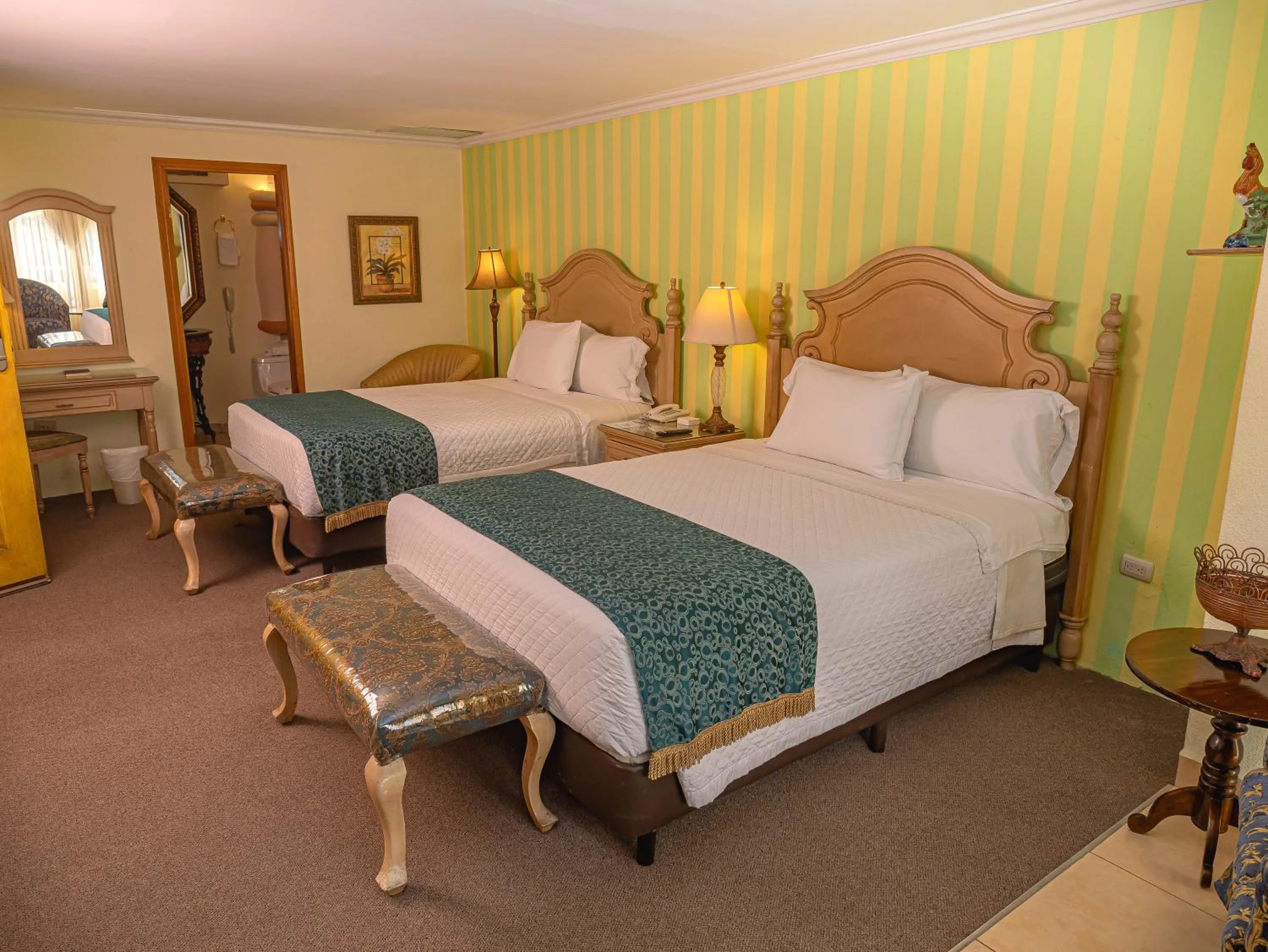 Bed in Boutique Hotel La Cordillera