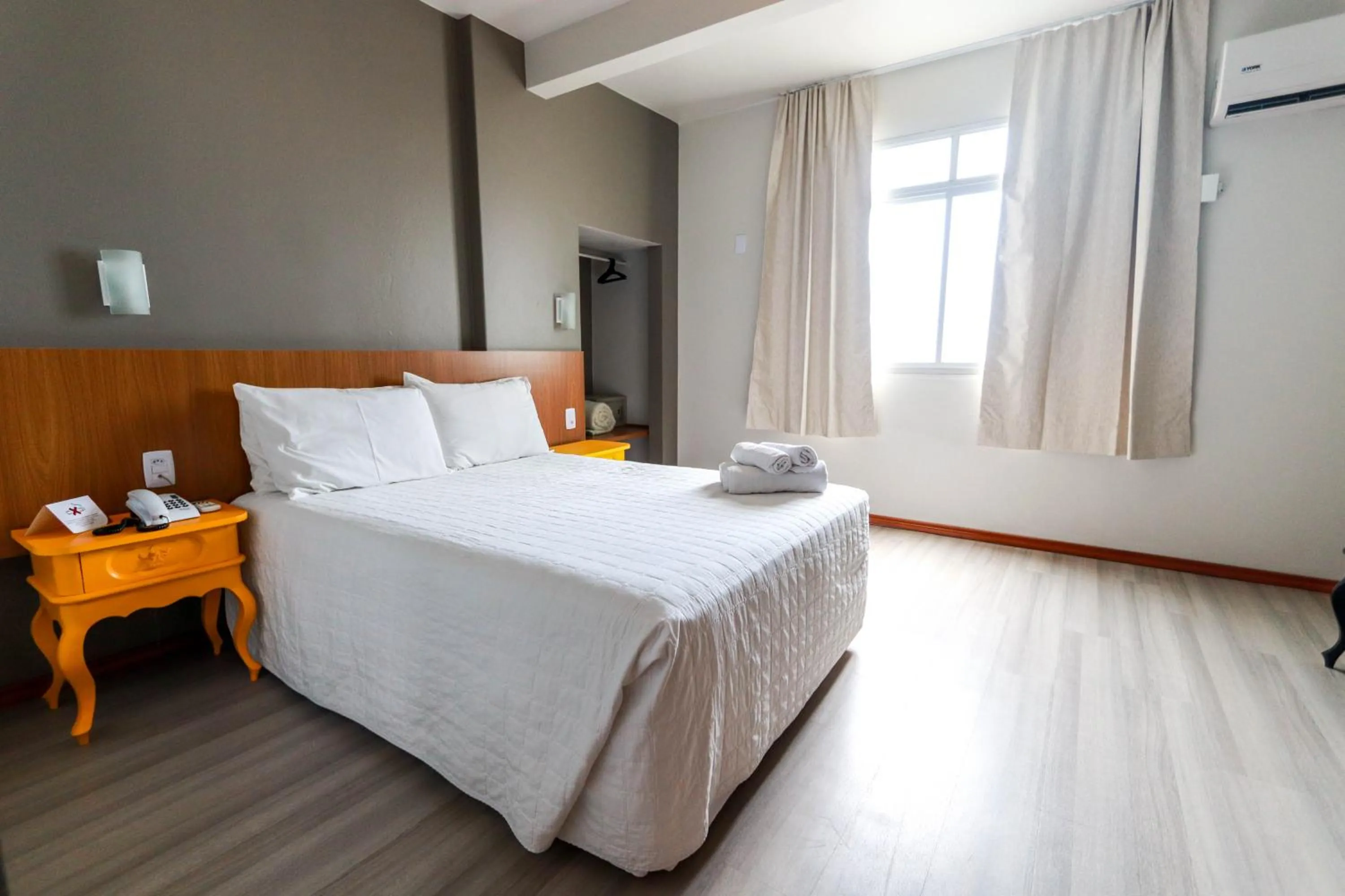 Bed in Itajaí Express Residence