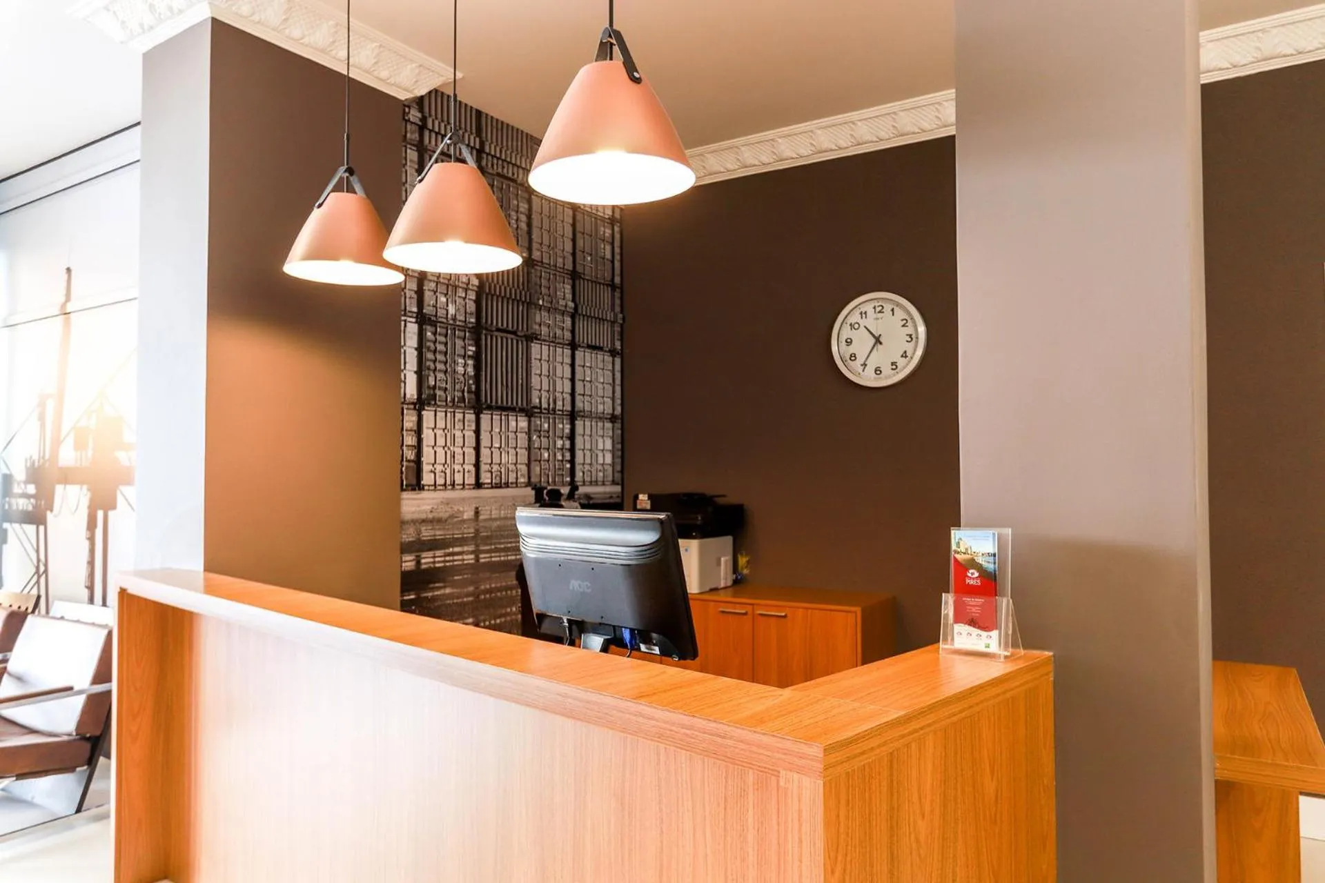 Lobby or reception in Itajaí Express Residence