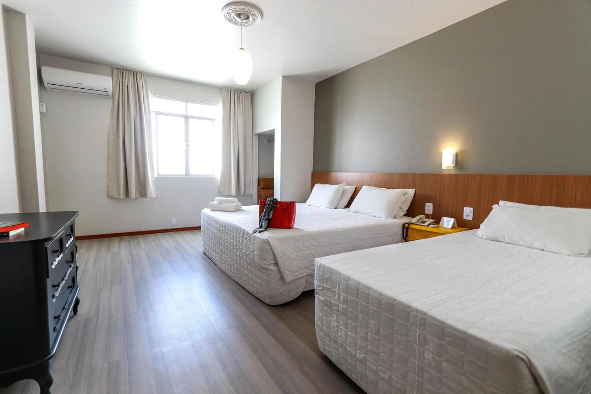 Bed in Itajaí Express Residence