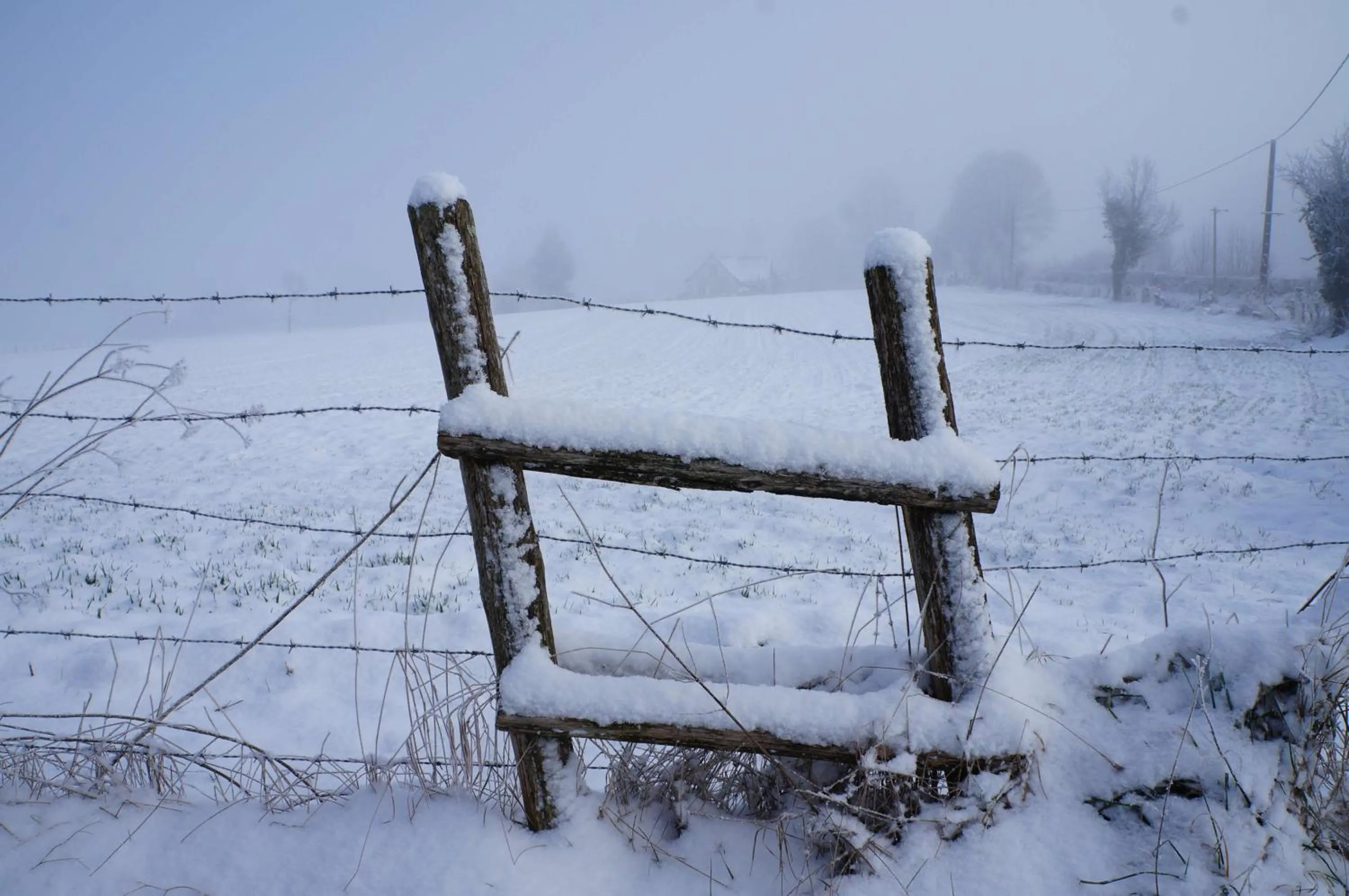 Winter in B&B Les Tranchées