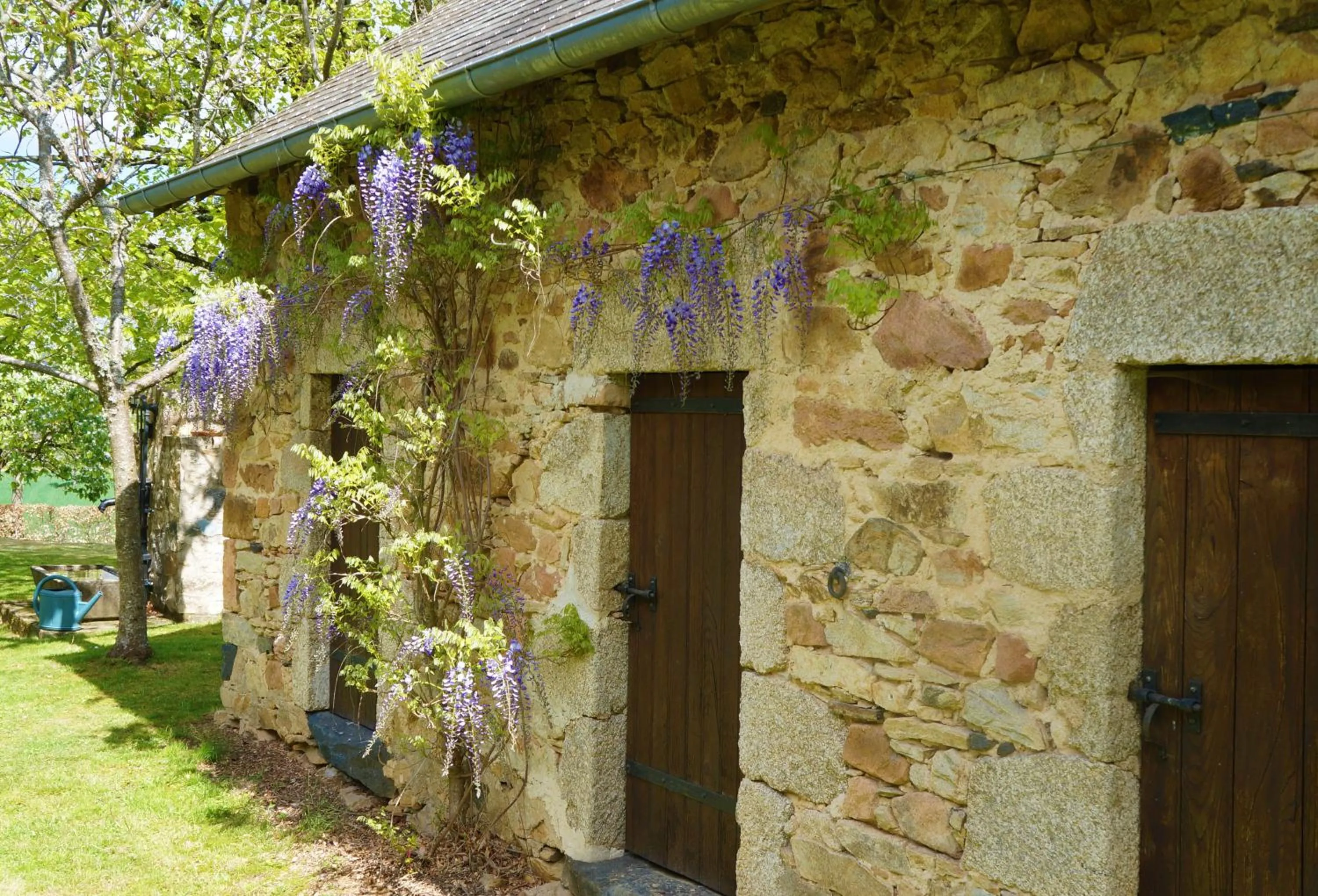 Garden in B&B Les Tranchées