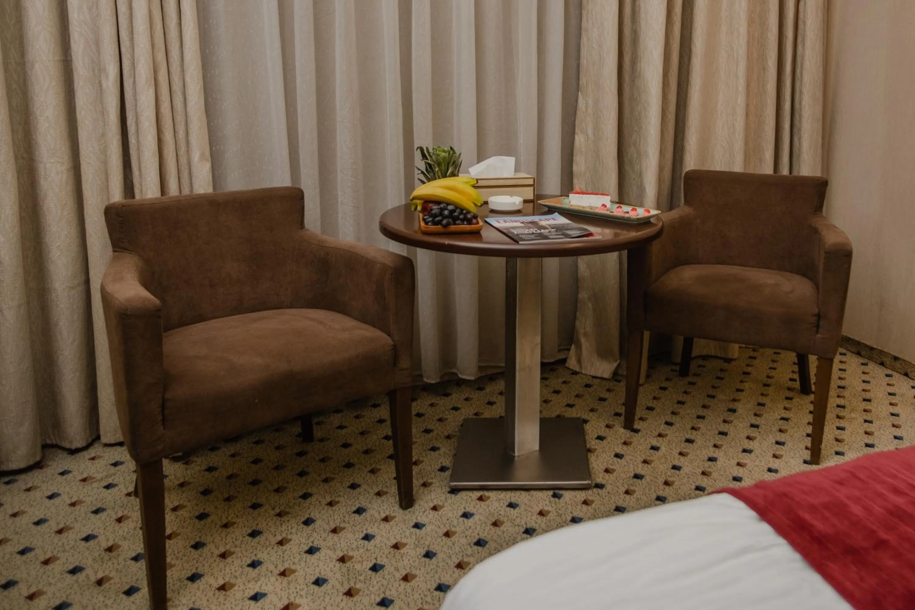 Seating area in Canyon Hotel Erbil