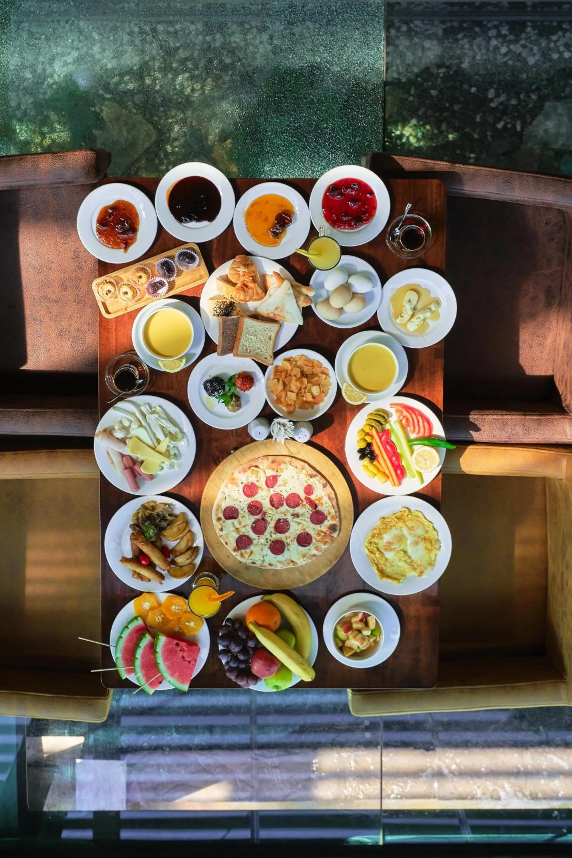 Breakfast in Canyon Hotel Erbil