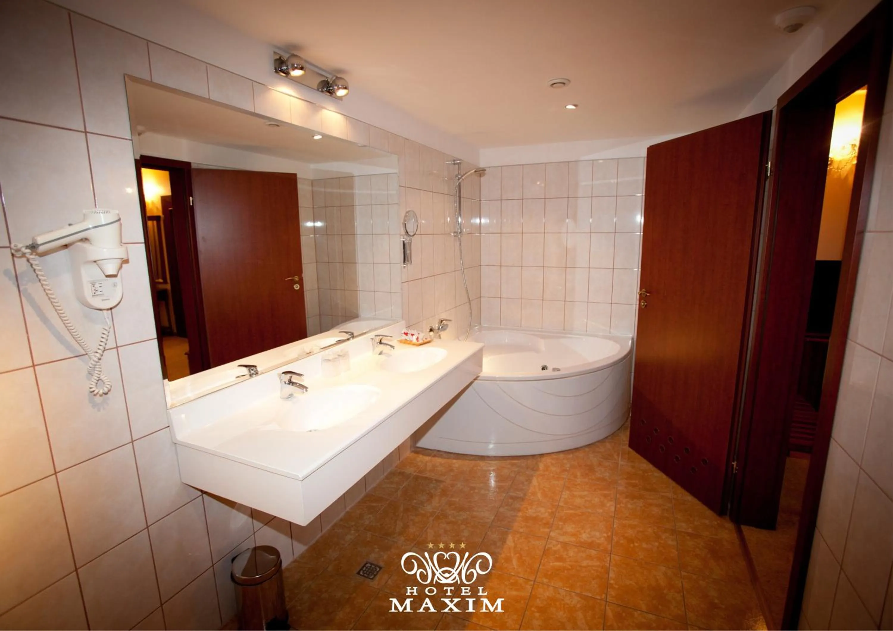 Bathroom in Hotel Maxim