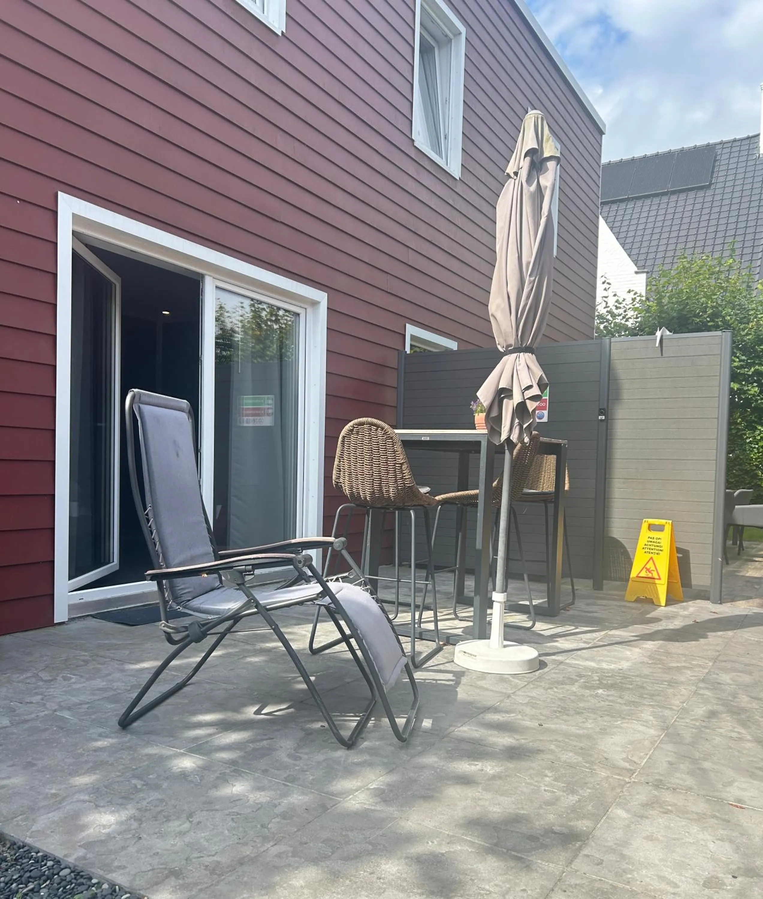 Balcony/Terrace in Kuai Guestroom Brugge