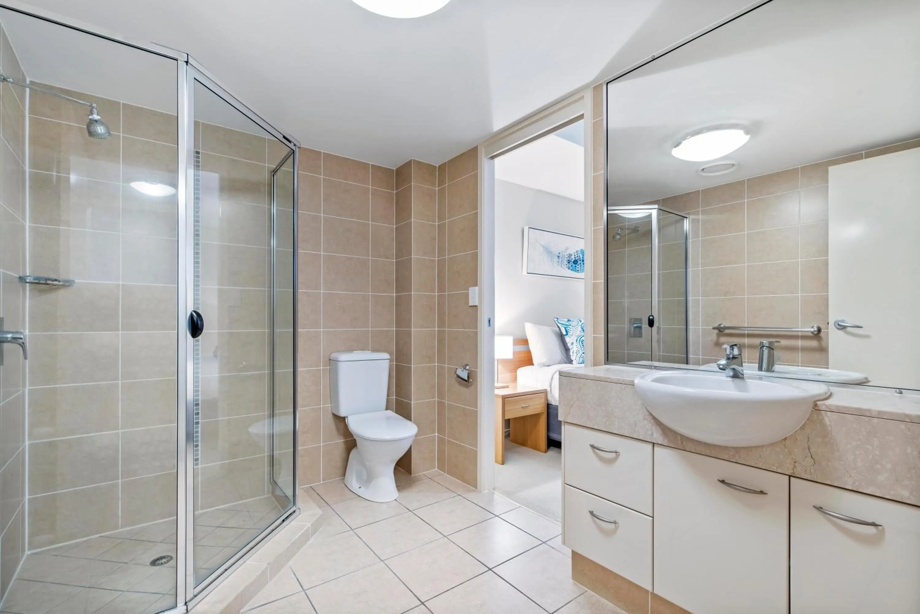 Bathroom in Rovera Apartments