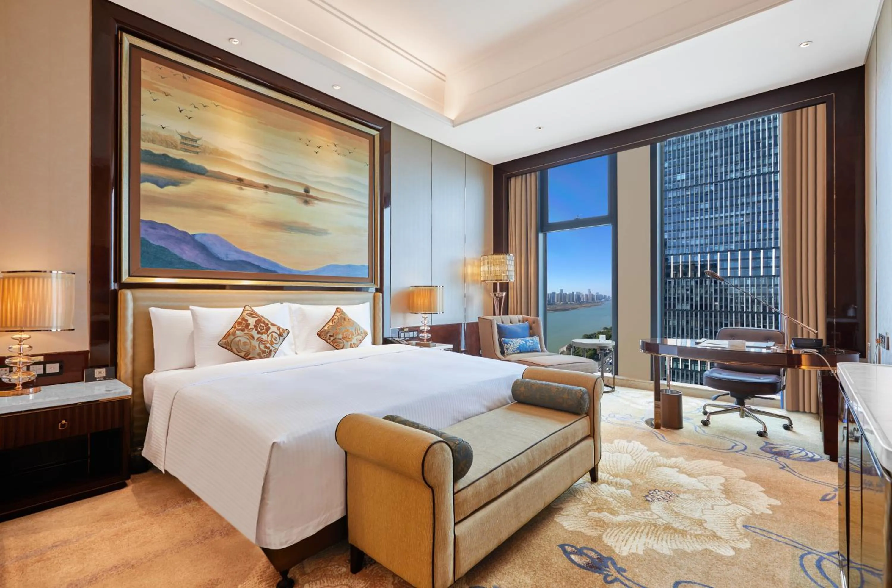 Bed in Wanda Vista Changsha