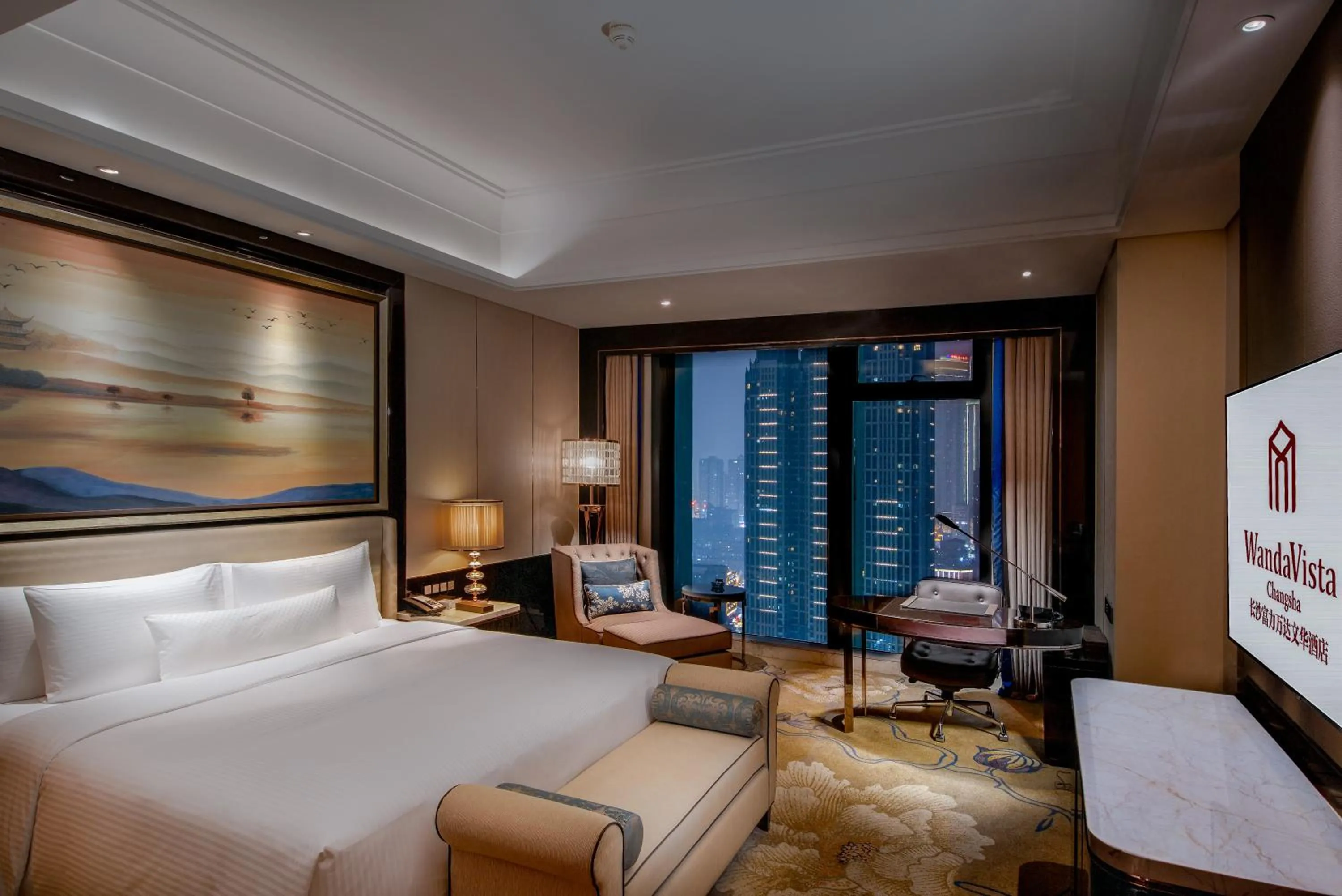 Bed in Wanda Vista Changsha