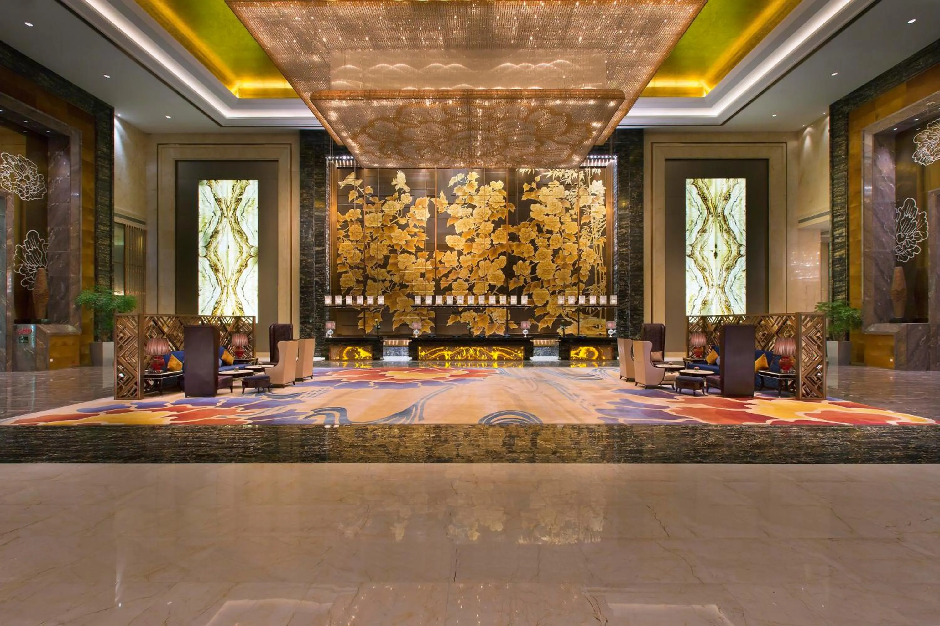 Lobby or reception in Wanda Vista Changsha