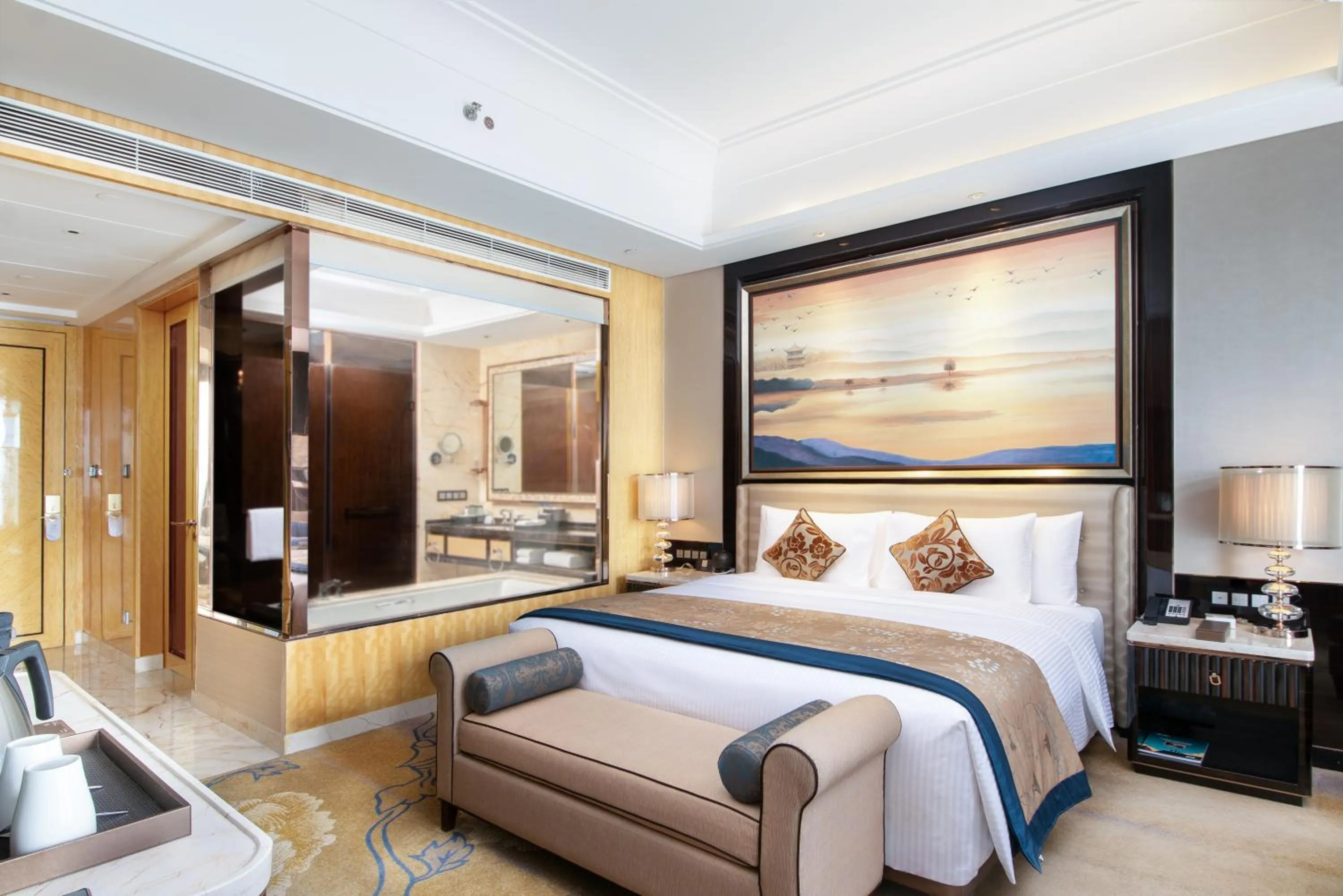 Bed in Wanda Vista Changsha