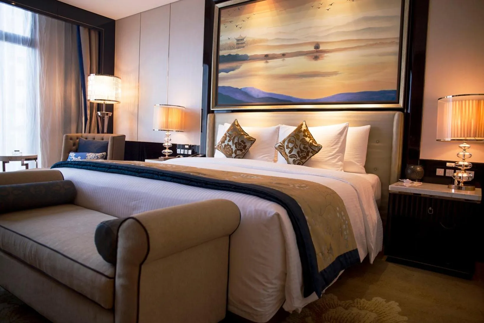 Bed in Wanda Vista Changsha