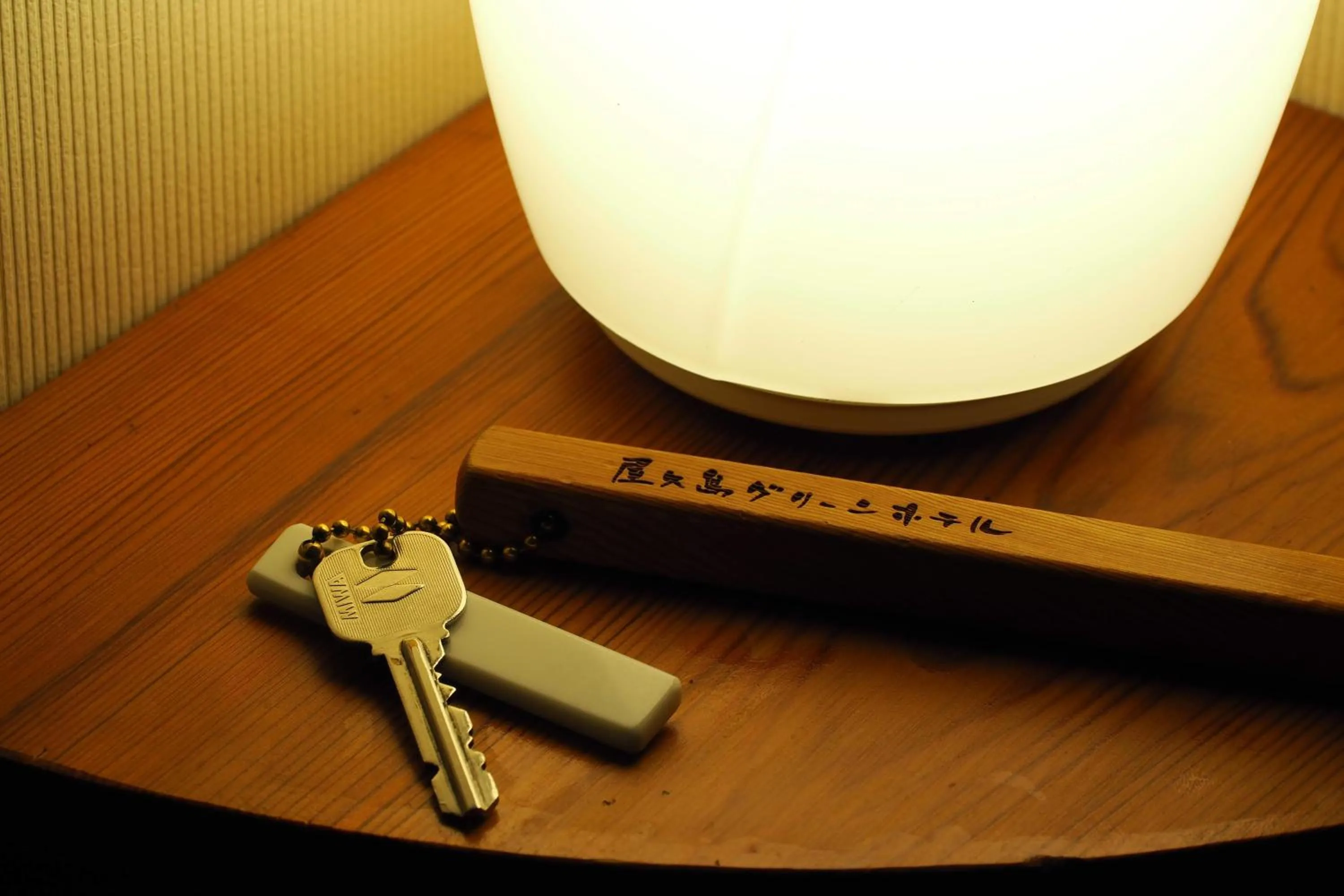 Decorative detail in Yakushima Green Hotel