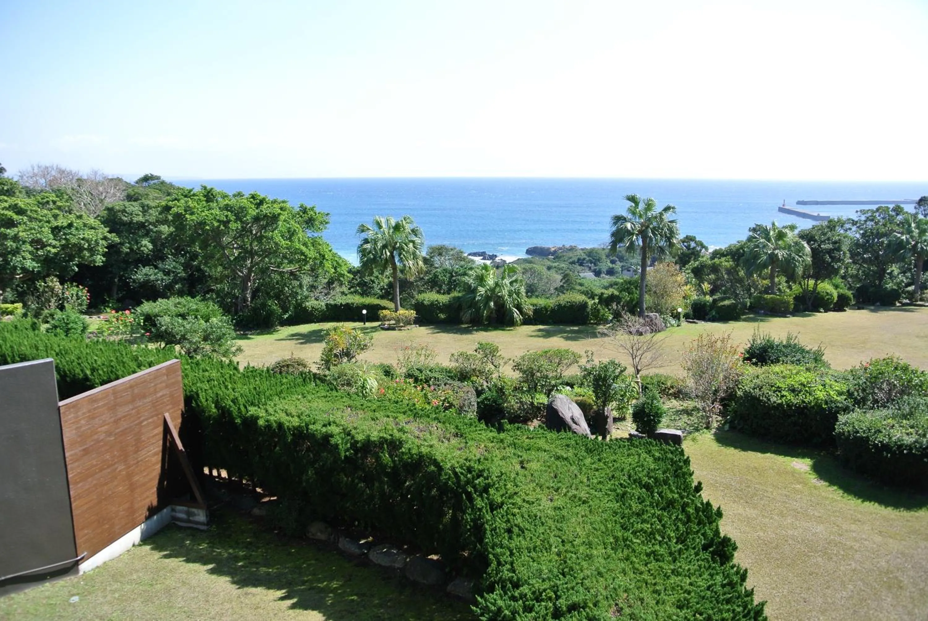 Sea view in Yakushima Green Hotel