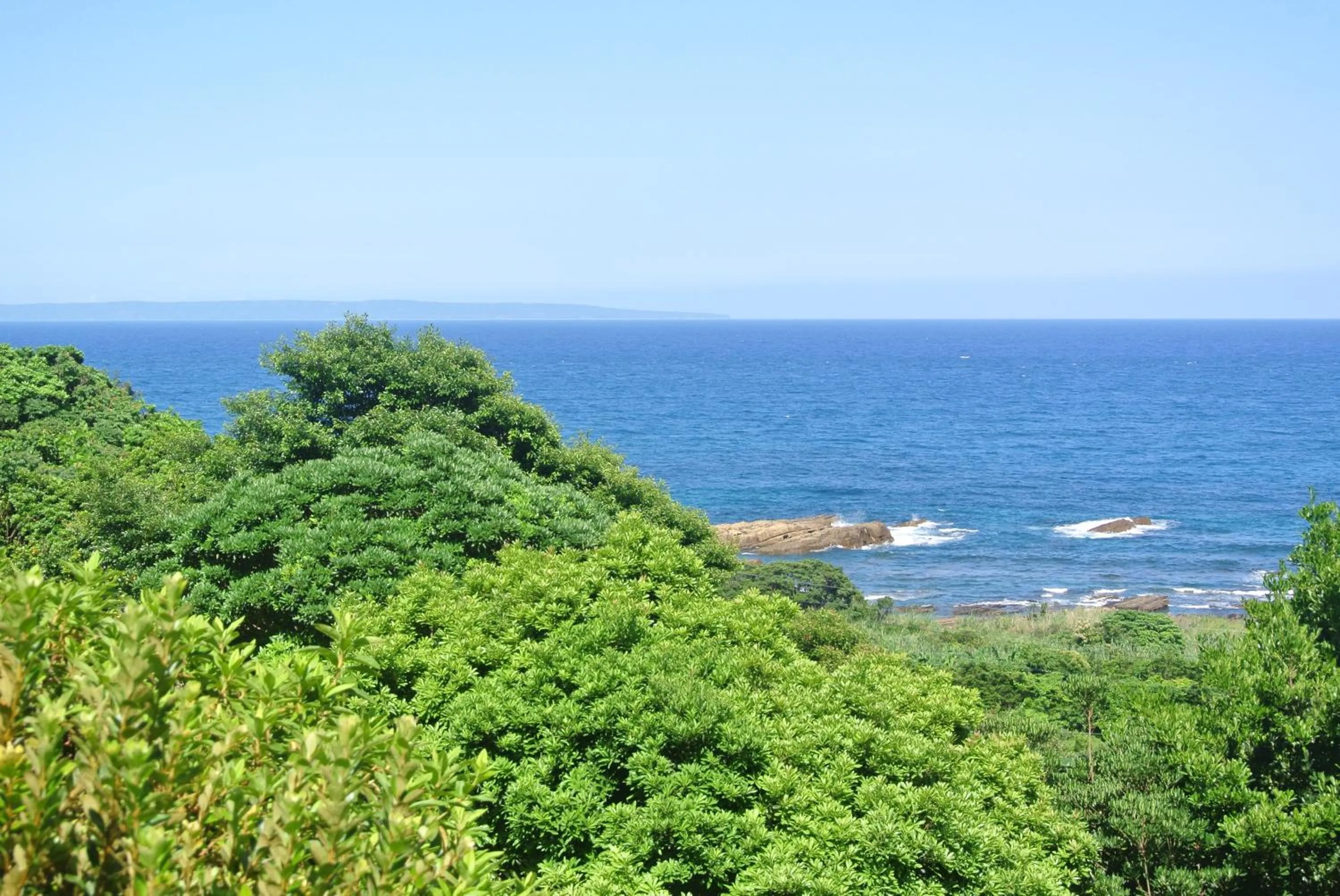 Sea view in Yakushima Green Hotel