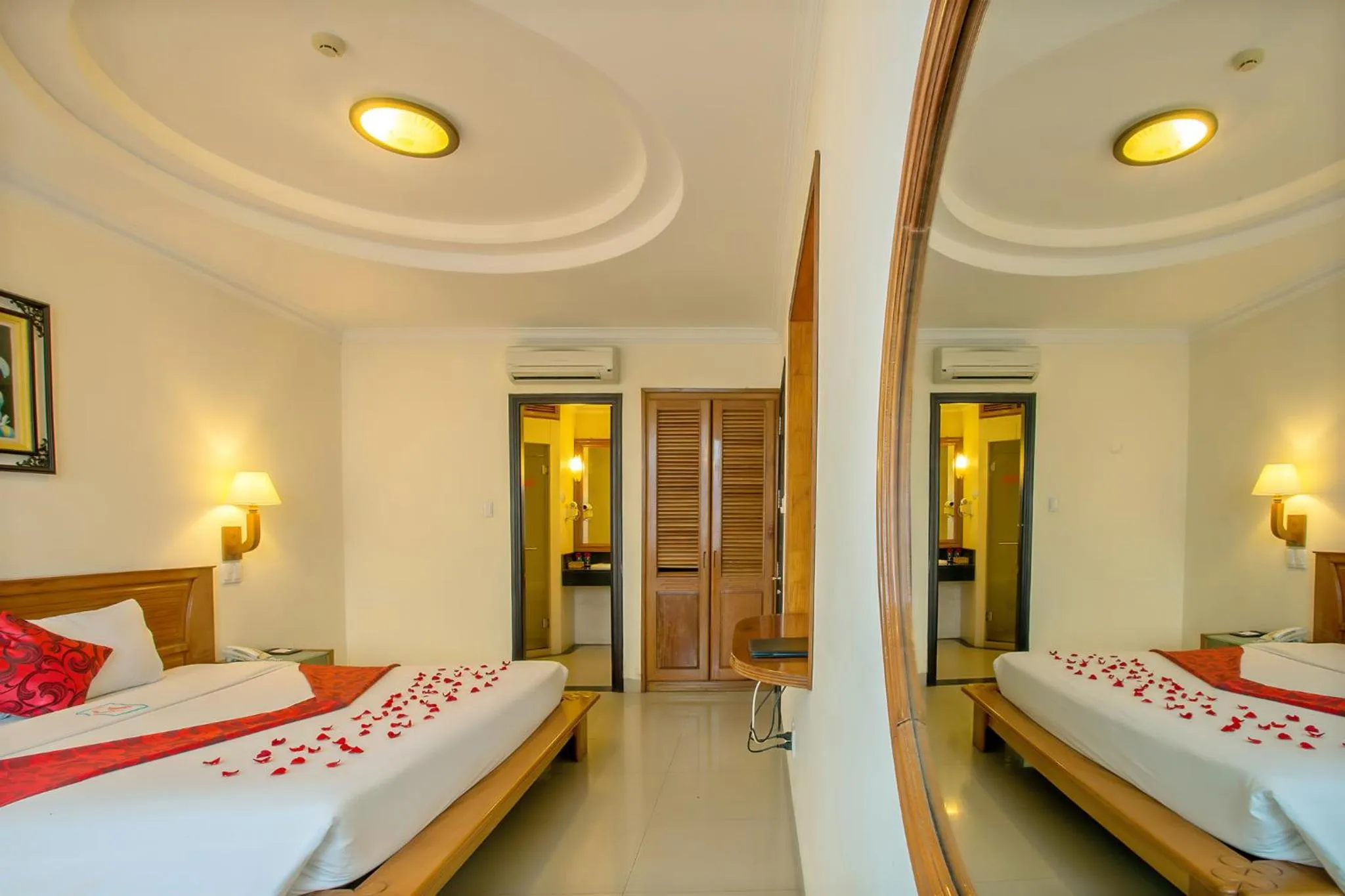 Bed in Golden Sea Hotel Da Nang