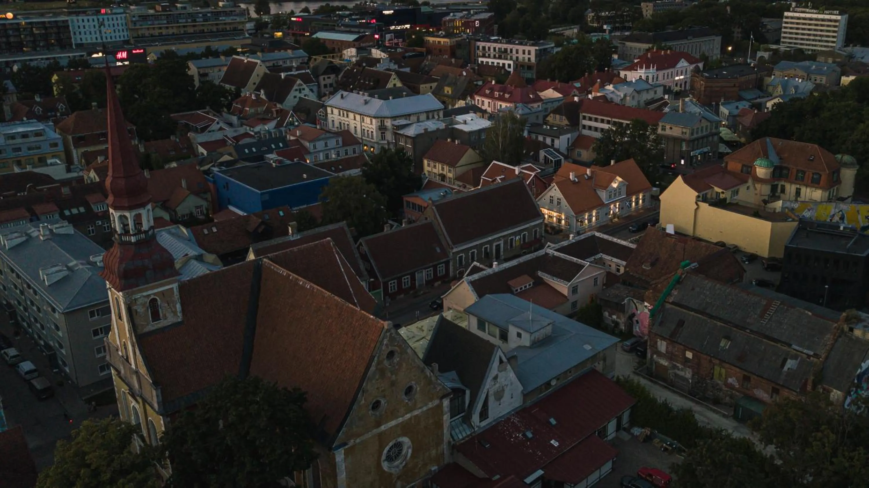 Bird's eye view in Boutique Hotel Rosenplänter