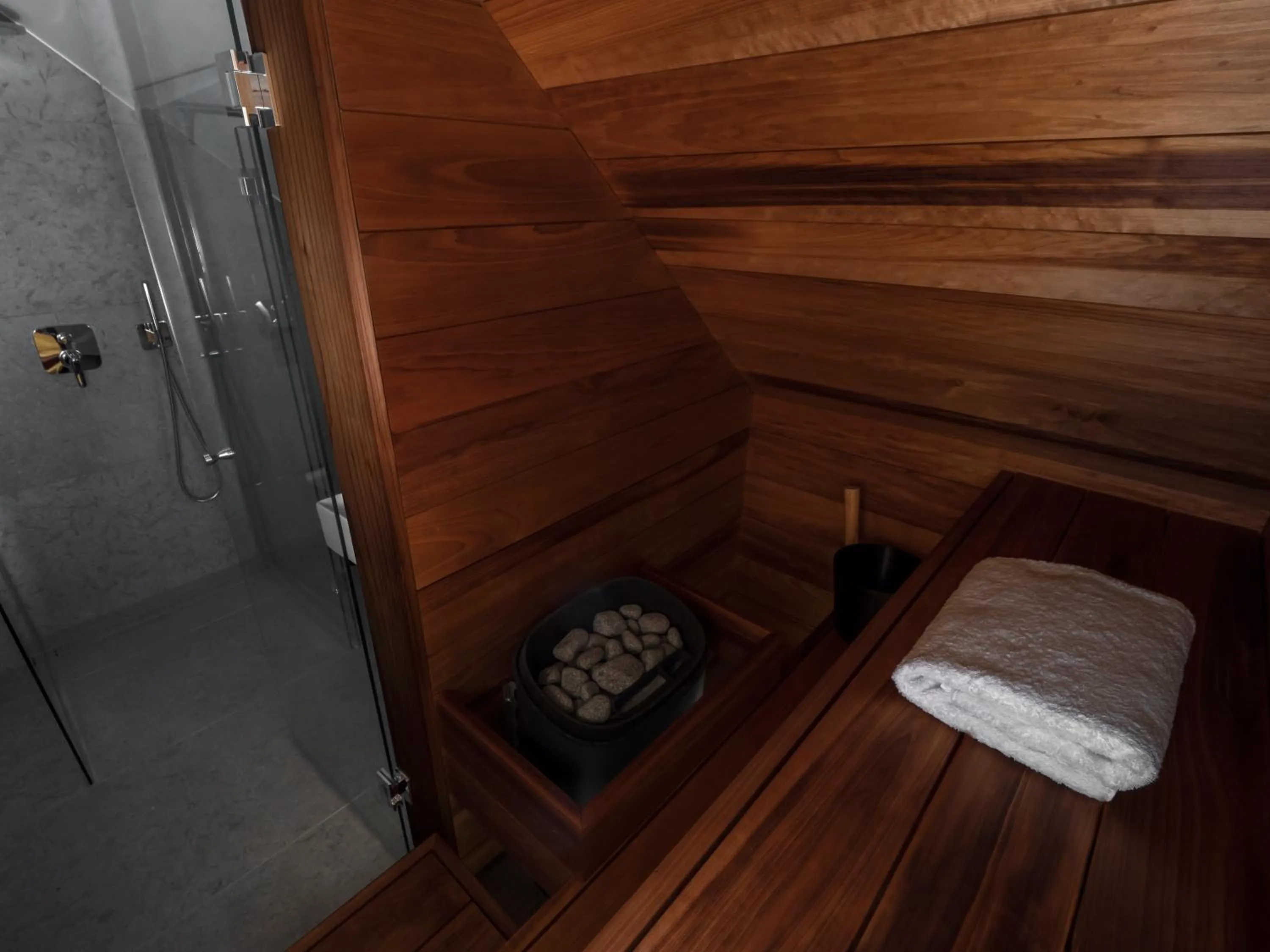 Sauna in Boutique Hotel Rosenplänter