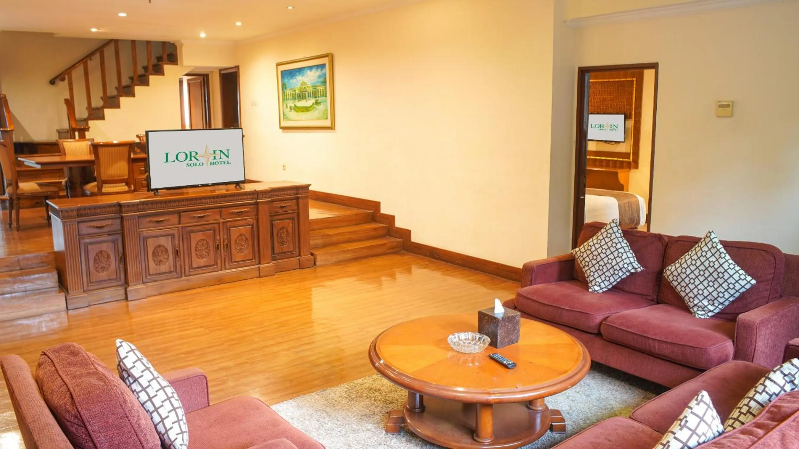 Living room in Lorin Solo Hotel