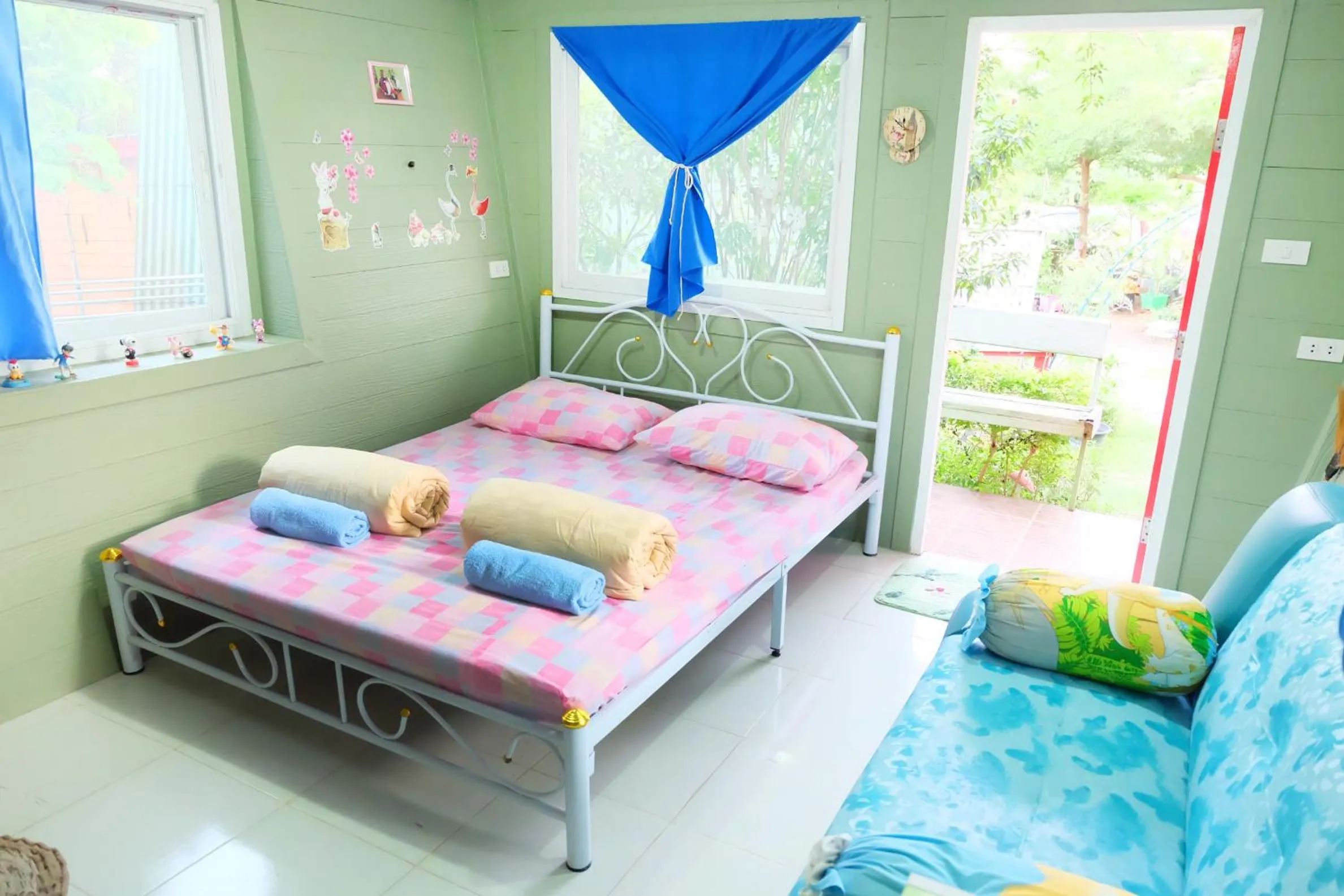 Bed in A Houses Homestay