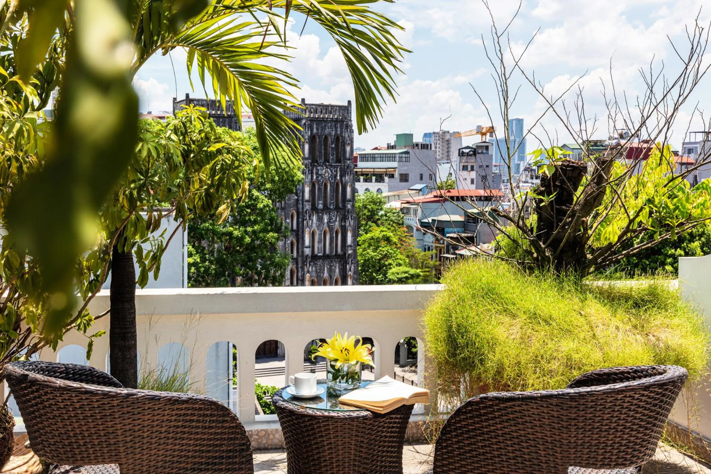 Balcony/Terrace in Minerva Church Hotel