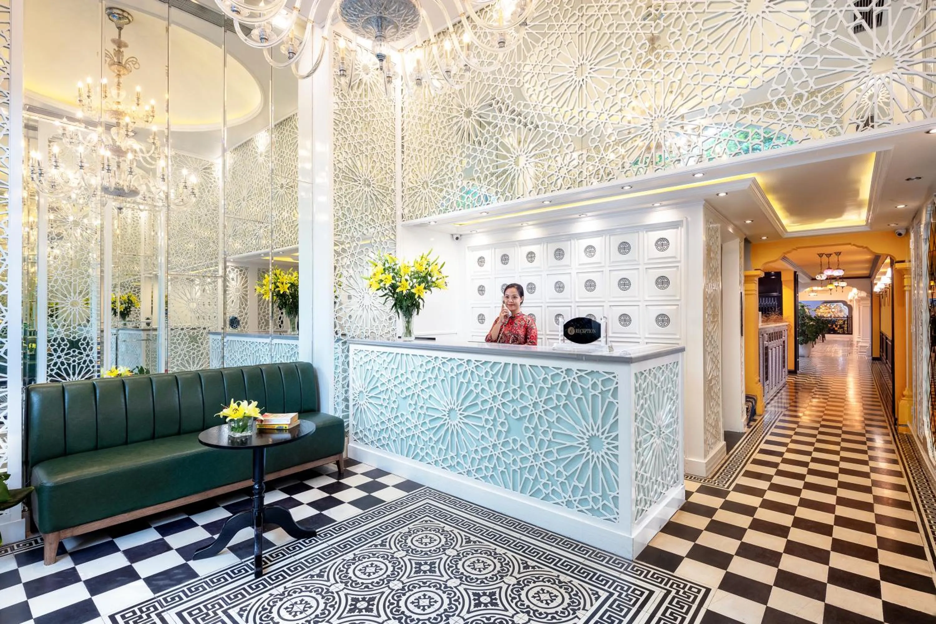 Lobby or reception in Minerva Church Hotel