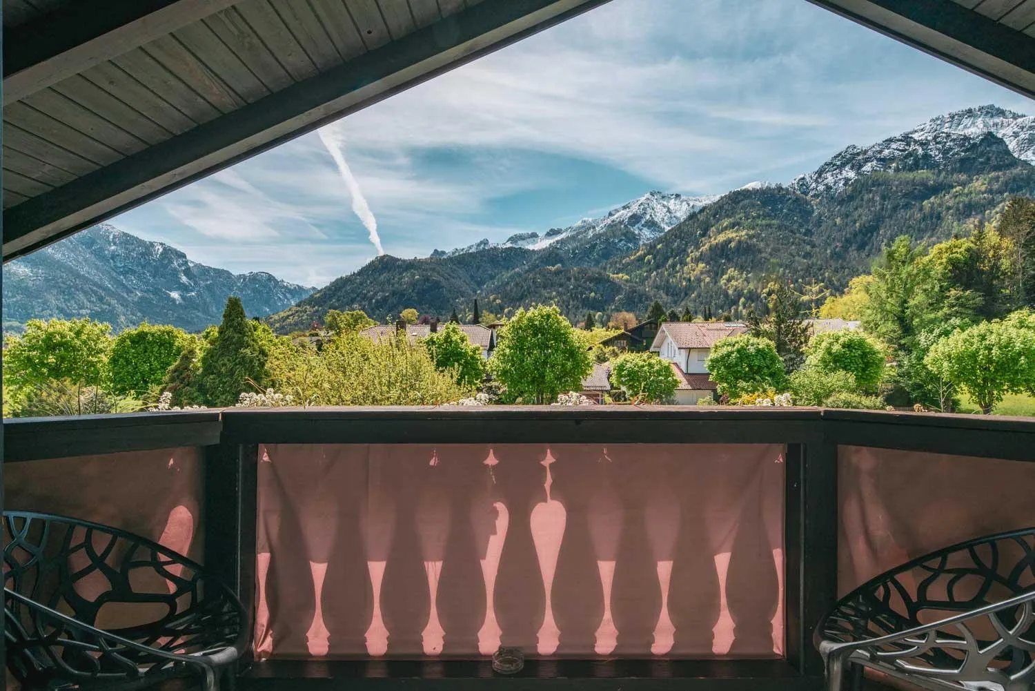 Balcony/Terrace in Villa Sonnenhof Boutique-Hotel
