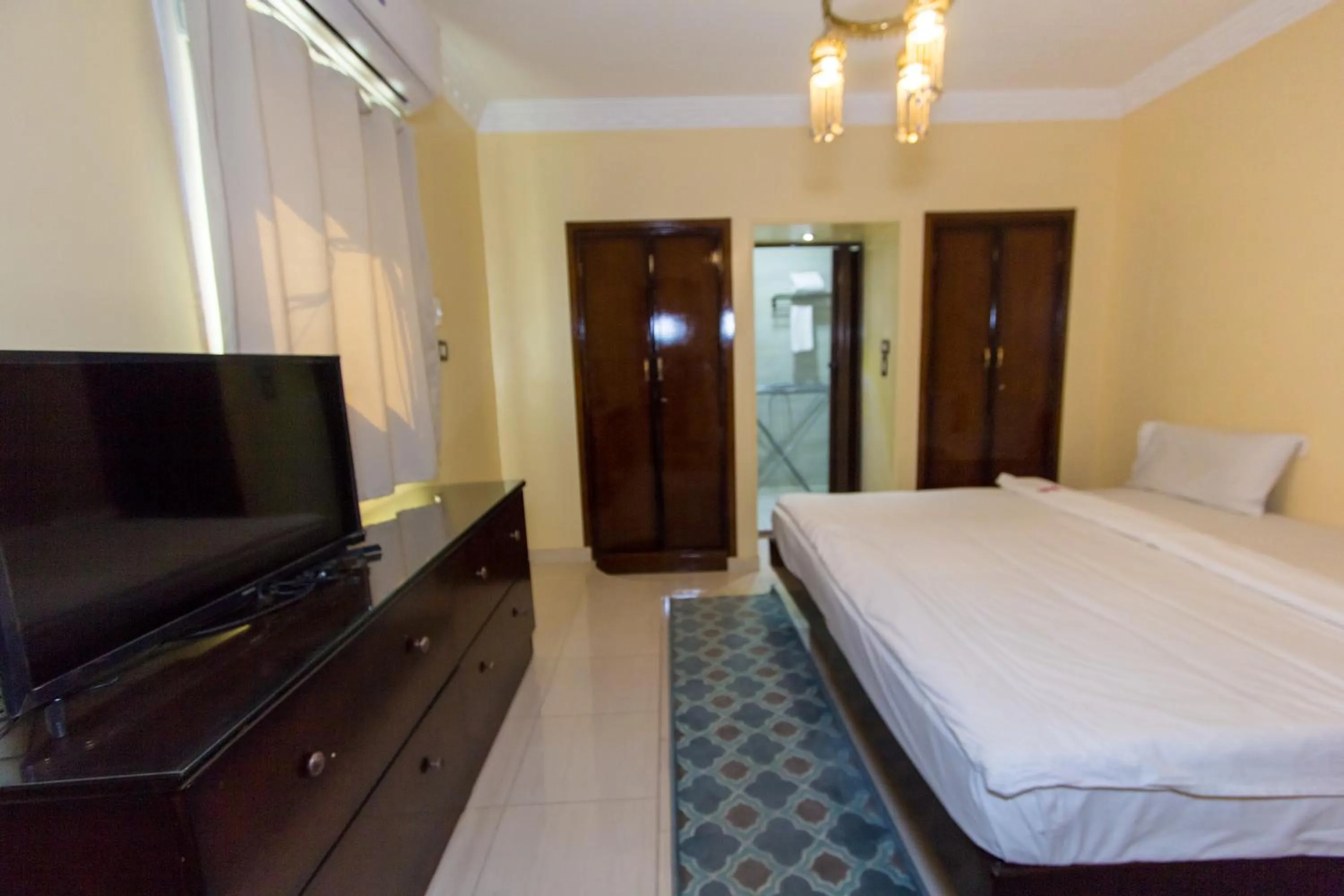 Bed in Philae Hotel Aswan