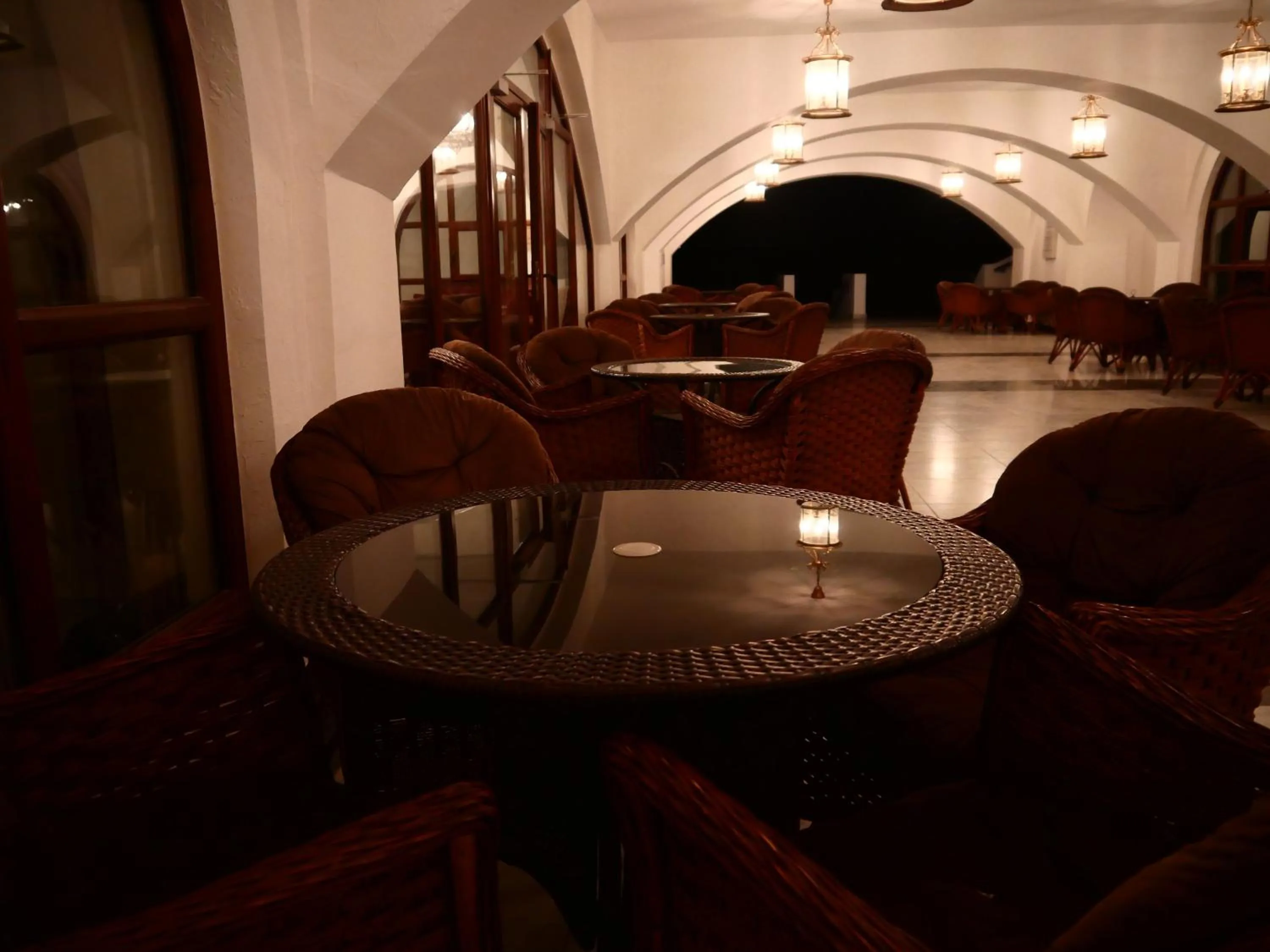 Seating area in Russian Pilgrim Residence