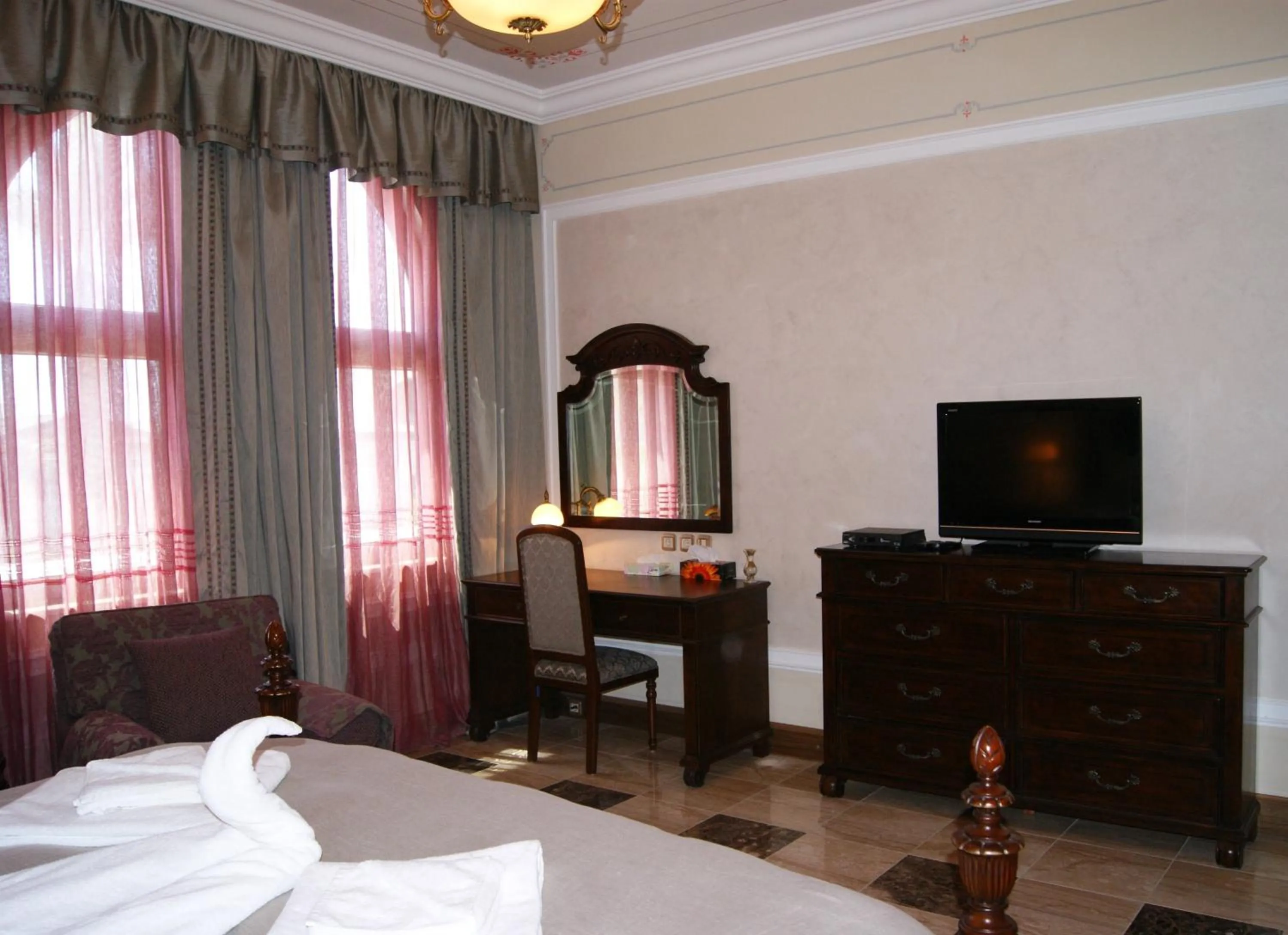 Bed in Russian Pilgrim Residence