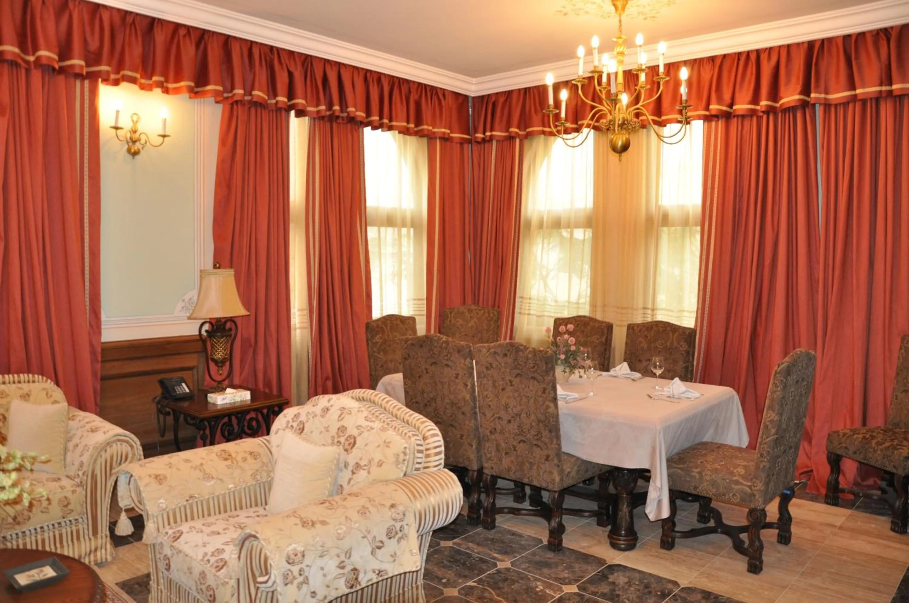 Decorative detail in Russian Pilgrim Residence