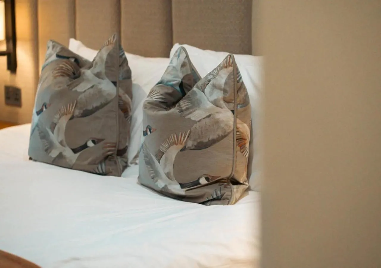 Bed in Lakeside Hotel and Spa