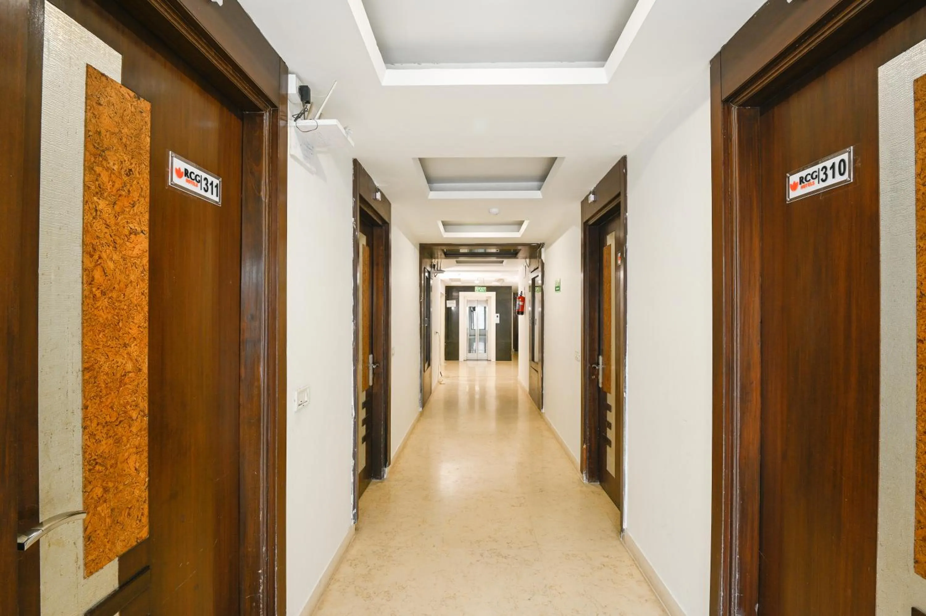 Lobby or reception in Hotel Krishna Deluxe-By RCG Hotels