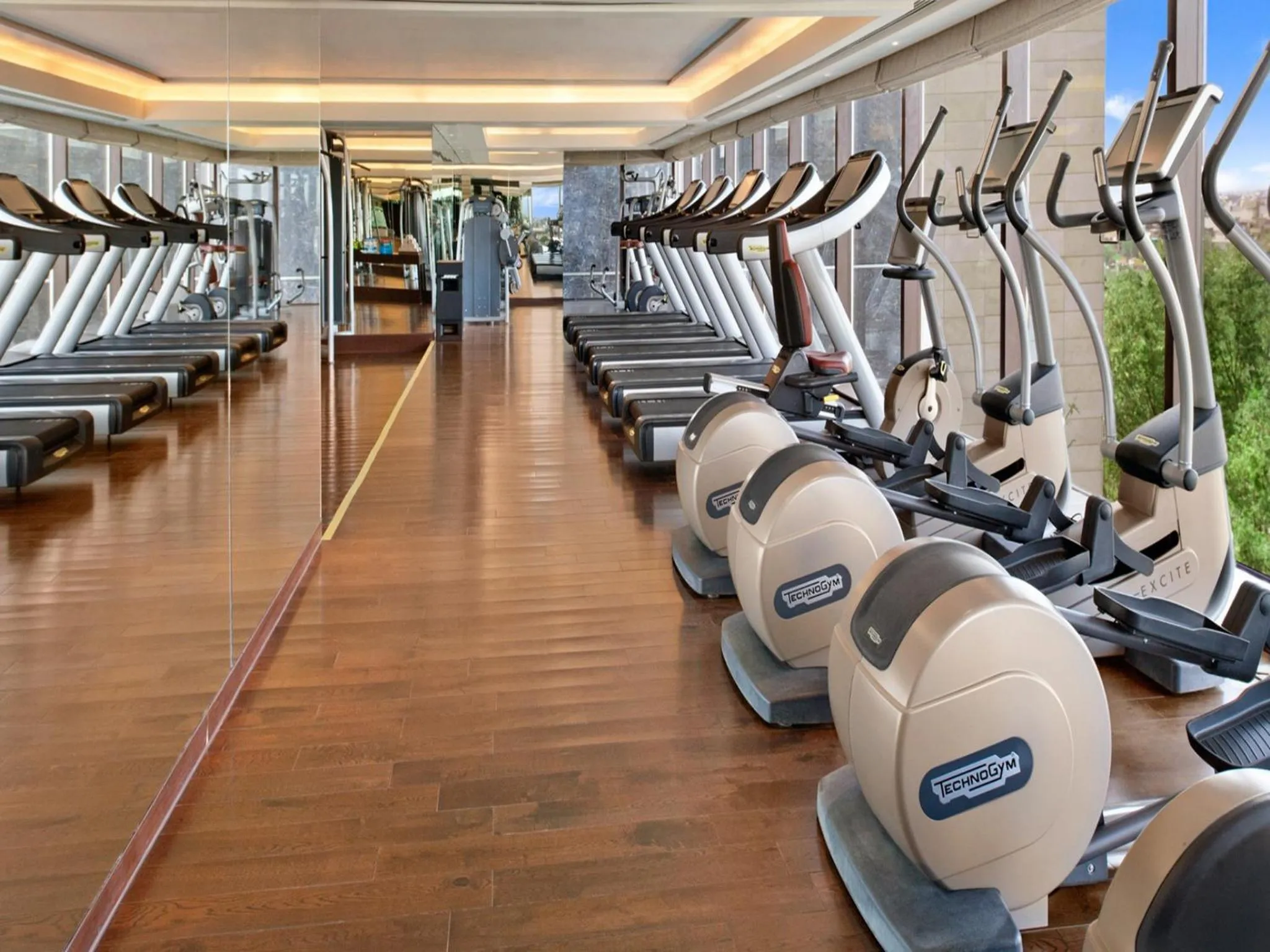 Fitness centre/facilities in The Leela Ambience Convention Hotel Delhi