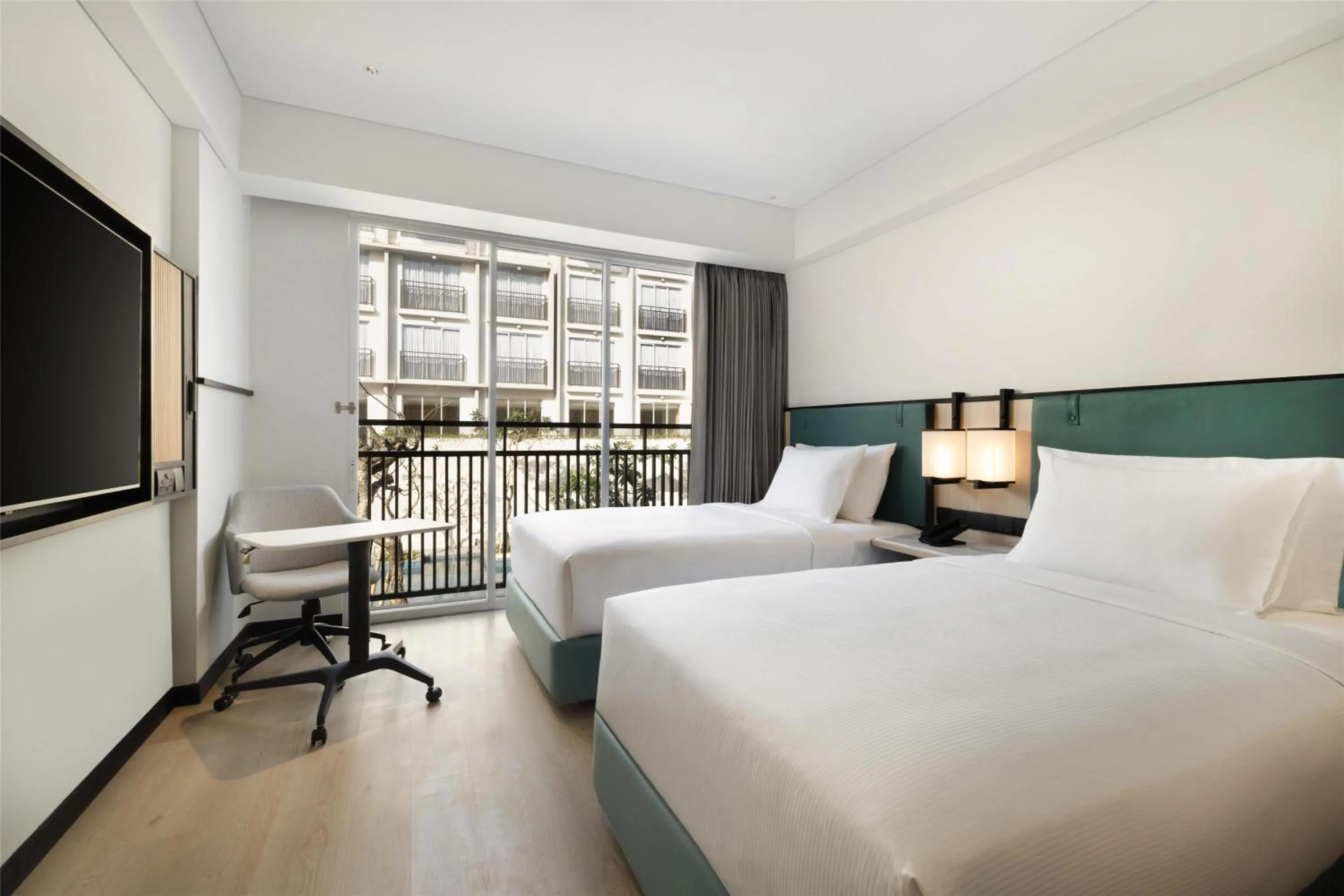 Bed in Hilton Garden Inn Bali Nusa Dua