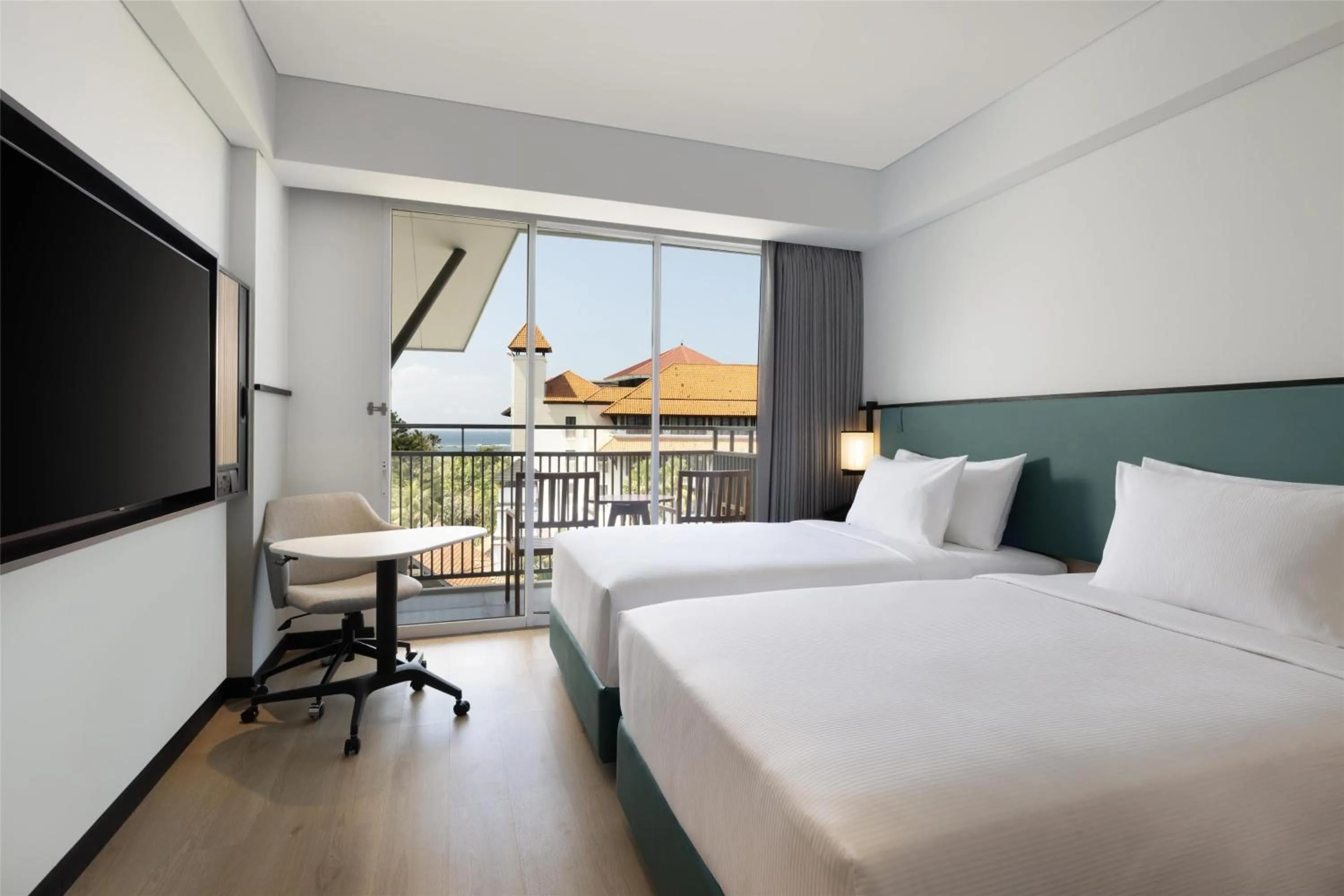 View (from property/room), Bed in Hilton Garden Inn Bali Nusa Dua