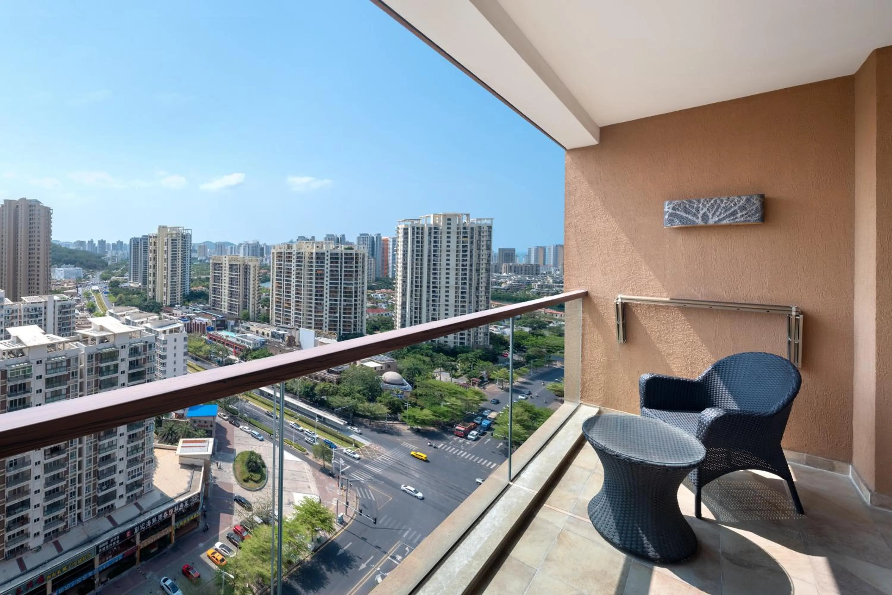Balcony/Terrace in Mangrove Tree Resort World Sanya Bay-Kapok